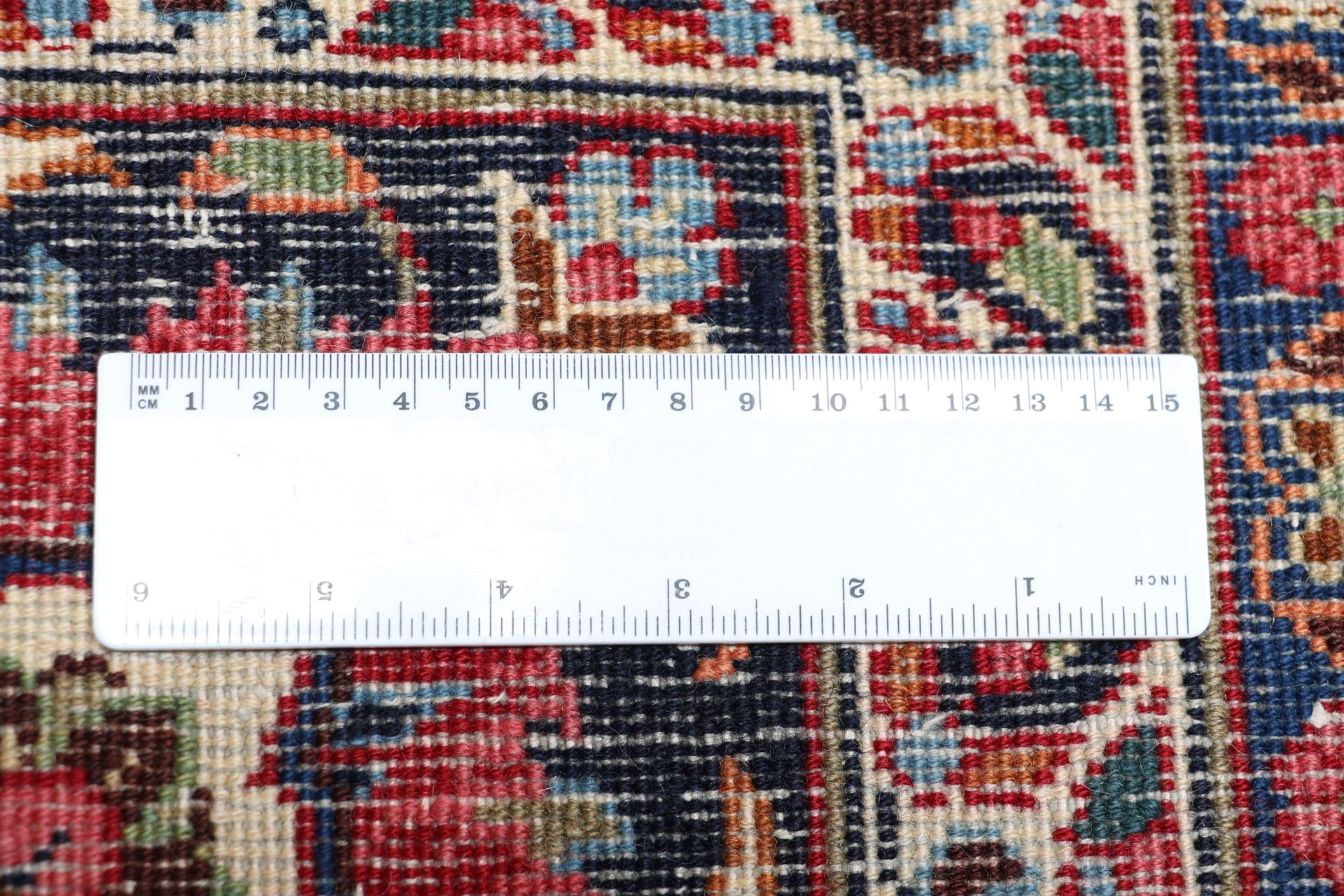 Handgeknüpfter Mashhad Perserteppich, 248 × 335 cm, Wolle
