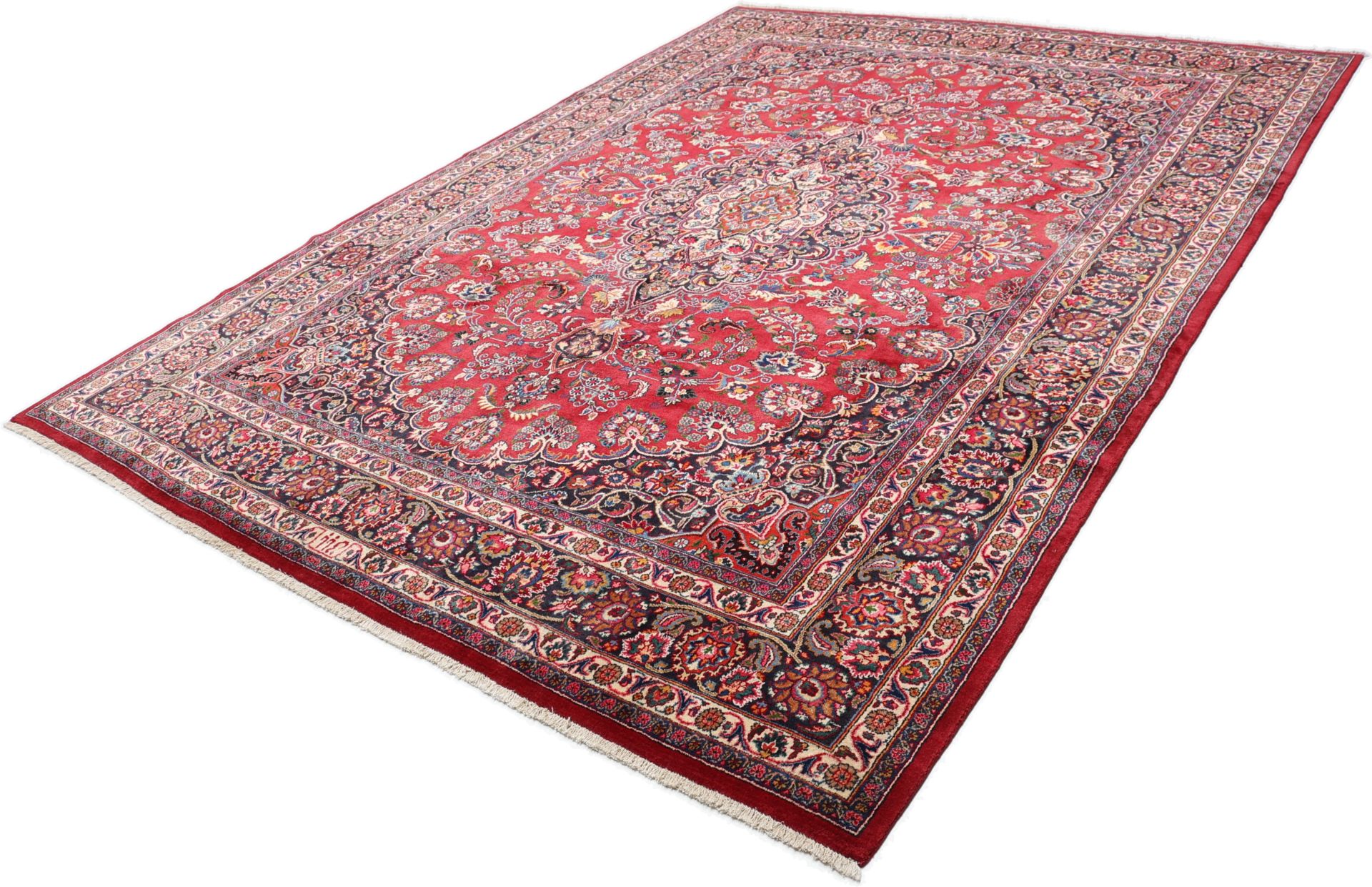 perserteppich-mashad-257-x-350-cm-schurwolle-handgeknupft-2 Mashhad Perserteppich aus Iran, 257 × 350 cm