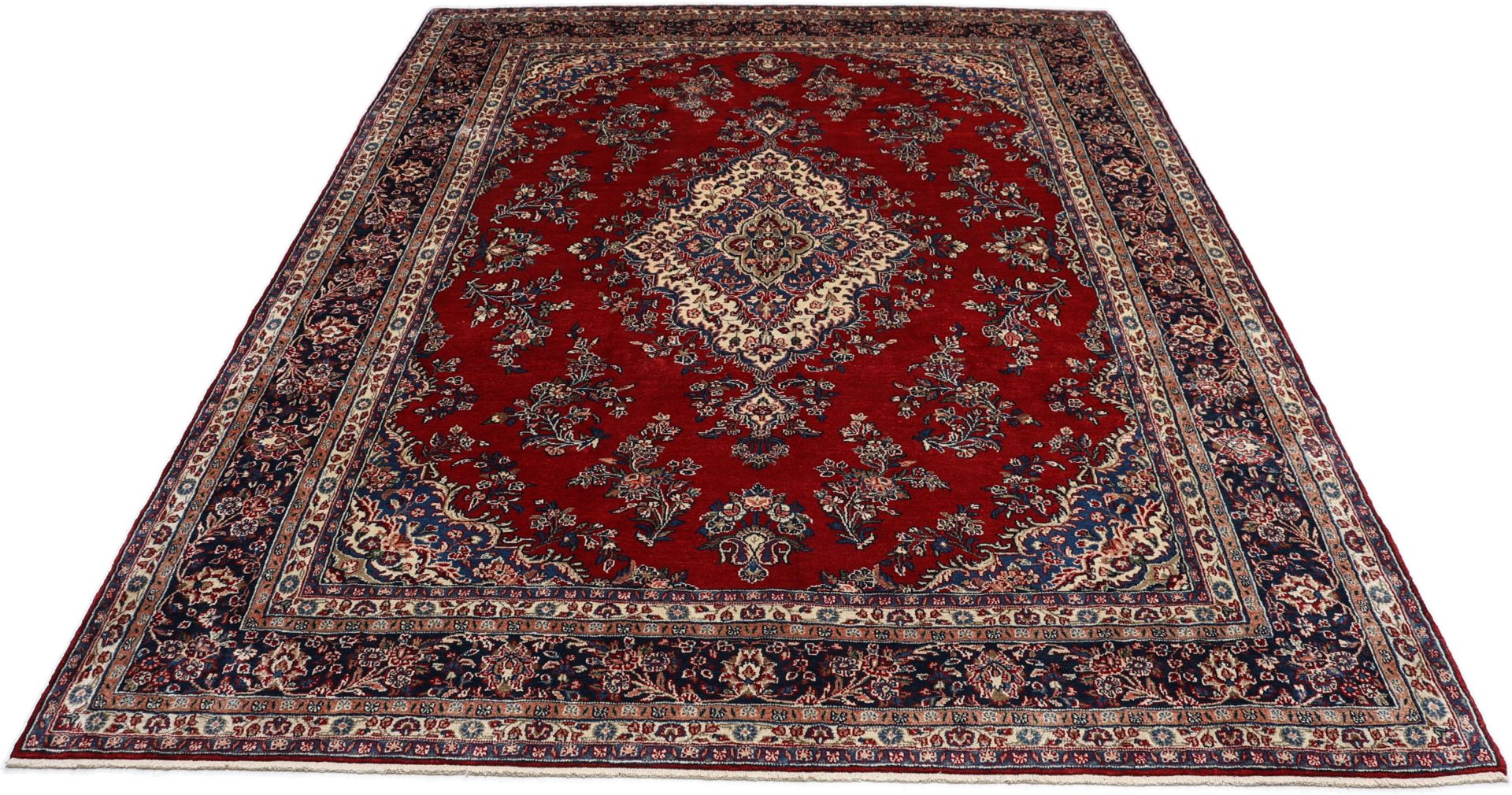 perserteppich-hamadan-272-x-355-cm-schurwolle-handgeknupft-6 Handgeknüpfter Hamadan Perserteppich 272 × 355 cm