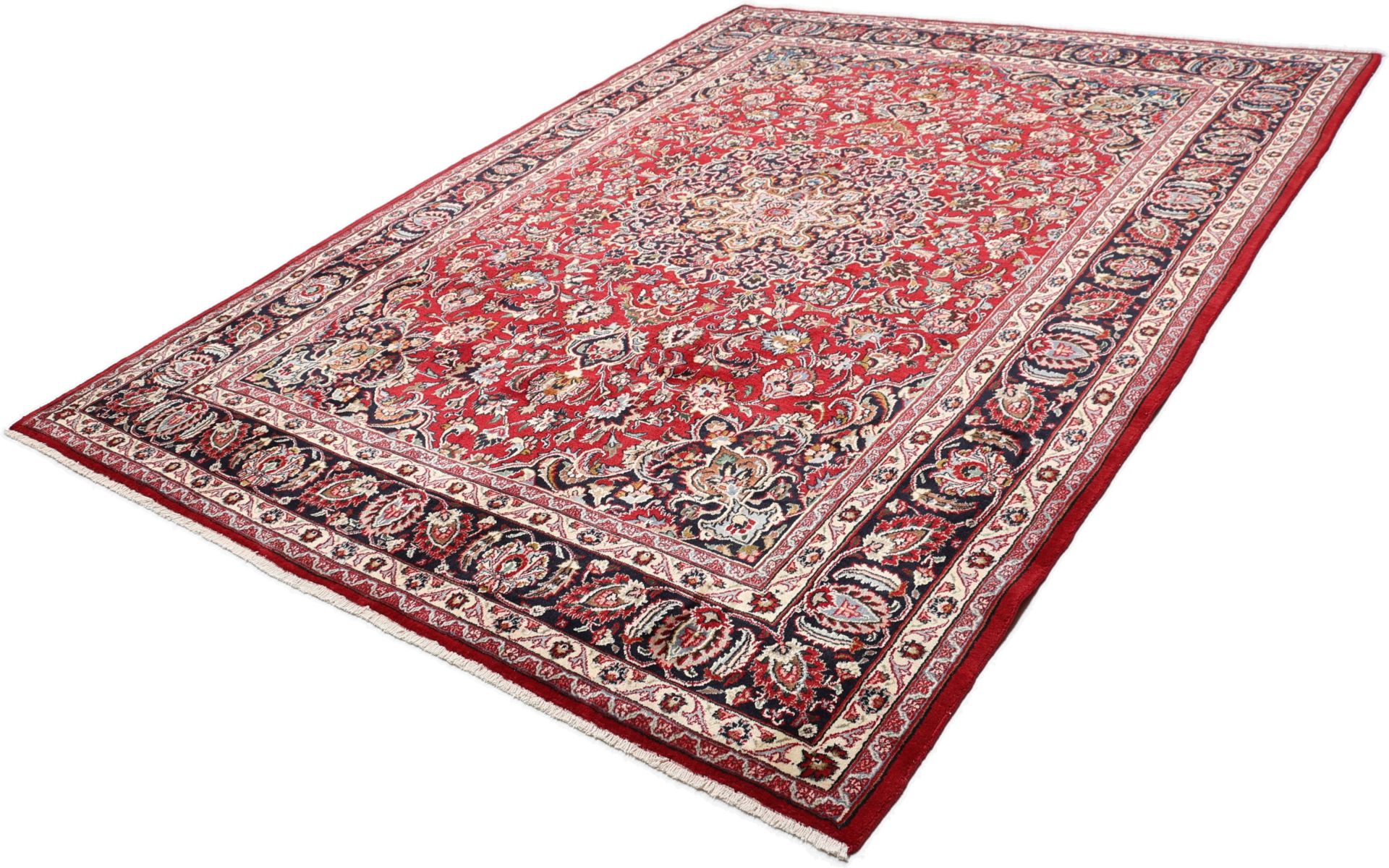 Handgeknüpfter Mashhad Perserteppich, 247 × 335 cm, Wolle