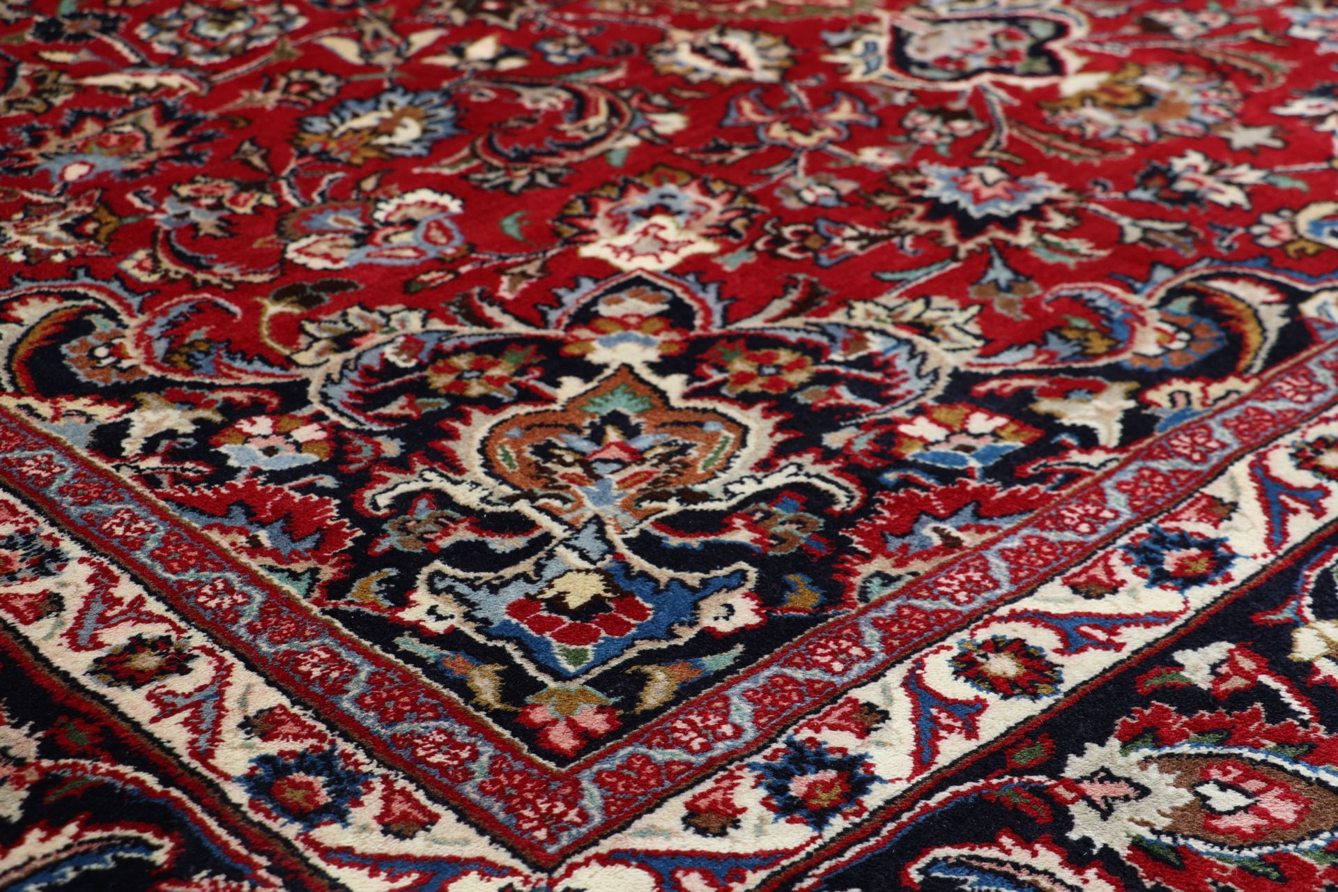 Handgeknüpfter Mashhad Perserteppich, 247 × 335 cm, Wolle