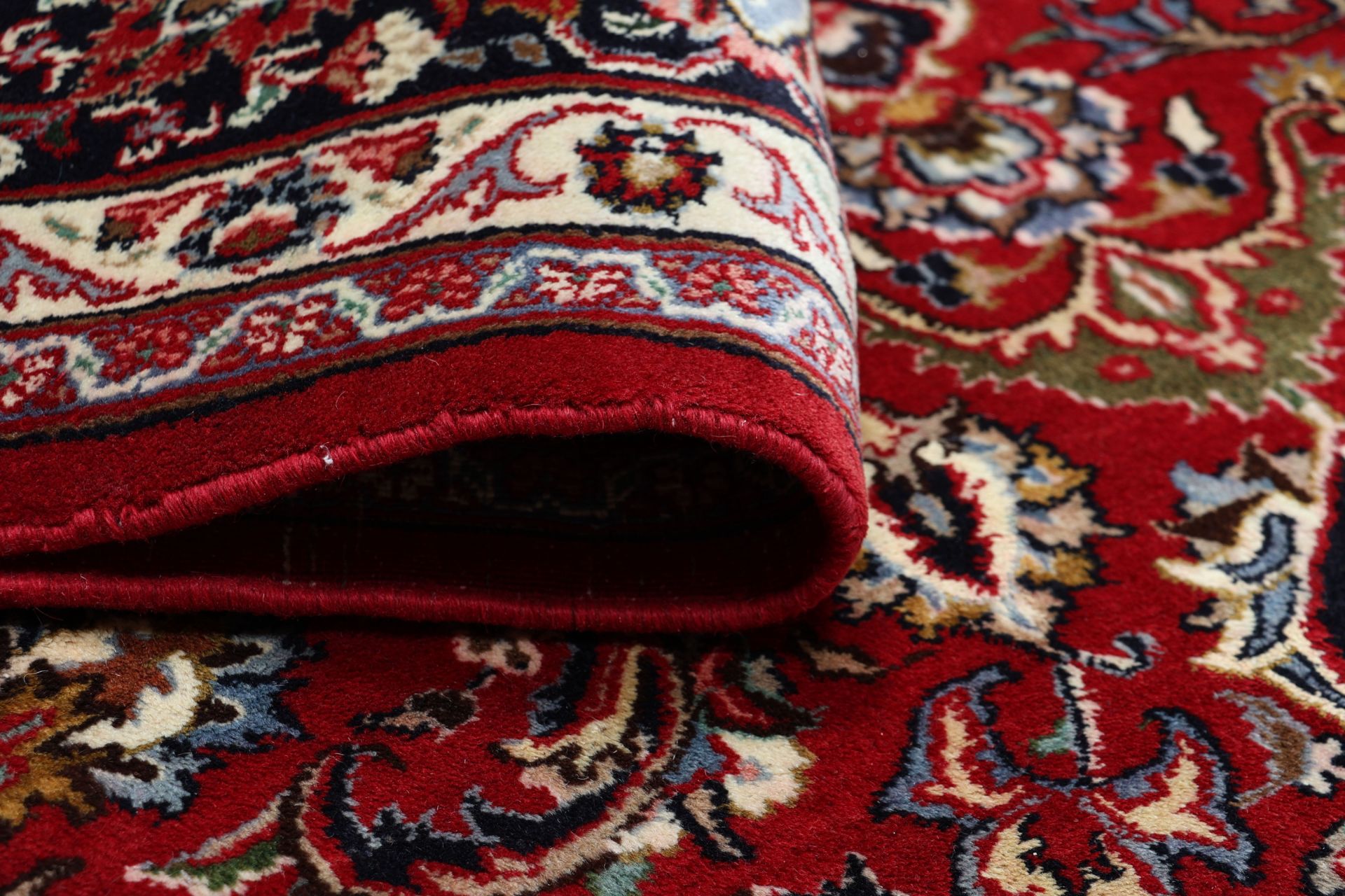 Handgeknüpfter Mashhad Perserteppich, 247 × 335 cm, Wolle
