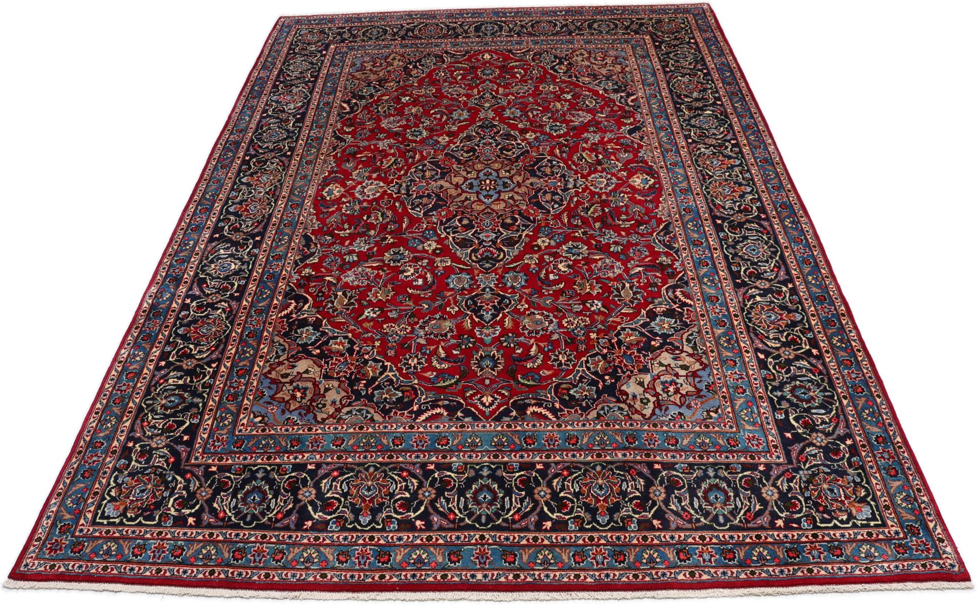 perserteppich-mashad-241-x-348-cm-schurwolle-handgeknupft-6 Mashhad Perserteppich aus Iran, 241 × 348 cm