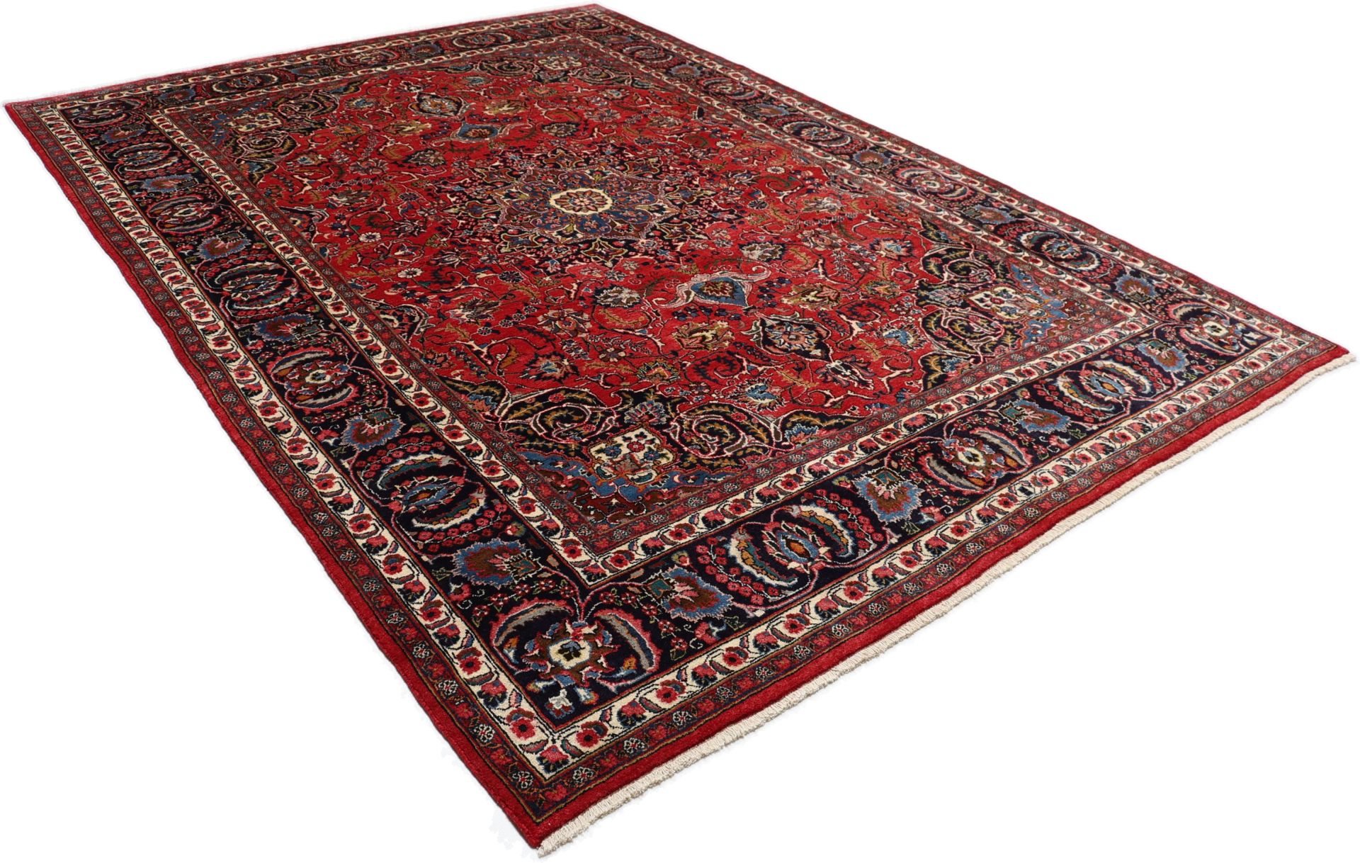 perserteppich-mashad-250-x-350-cm-schurwolle-handgeknupft-7 Handgeknüpfter Mashhad Perserteppich, 250 × 350 cm, Wolle