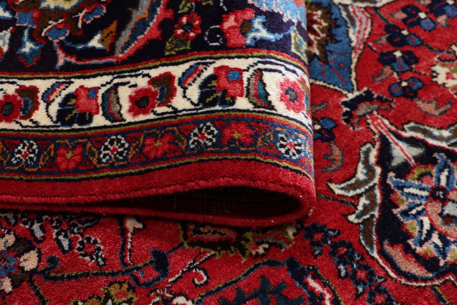perserteppich-mashad-250-x-350-cm-schurwolle-handgeknupft-19 Handgeknüpfter Mashhad Perserteppich, 250 × 350 cm, Wolle
