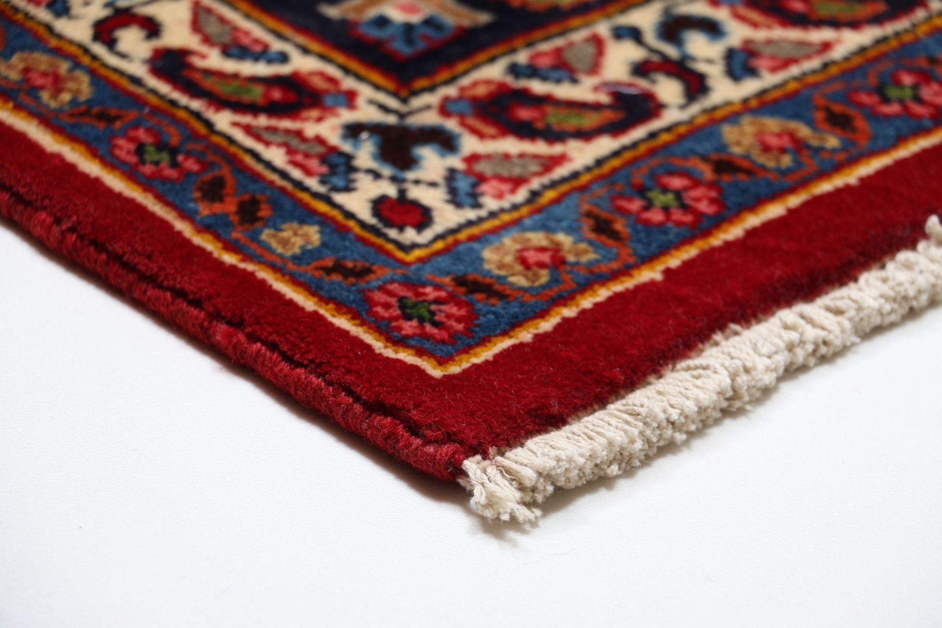 Handgeknüpfter Mashhad Perserteppich, 245 × 356 cm, Wolle