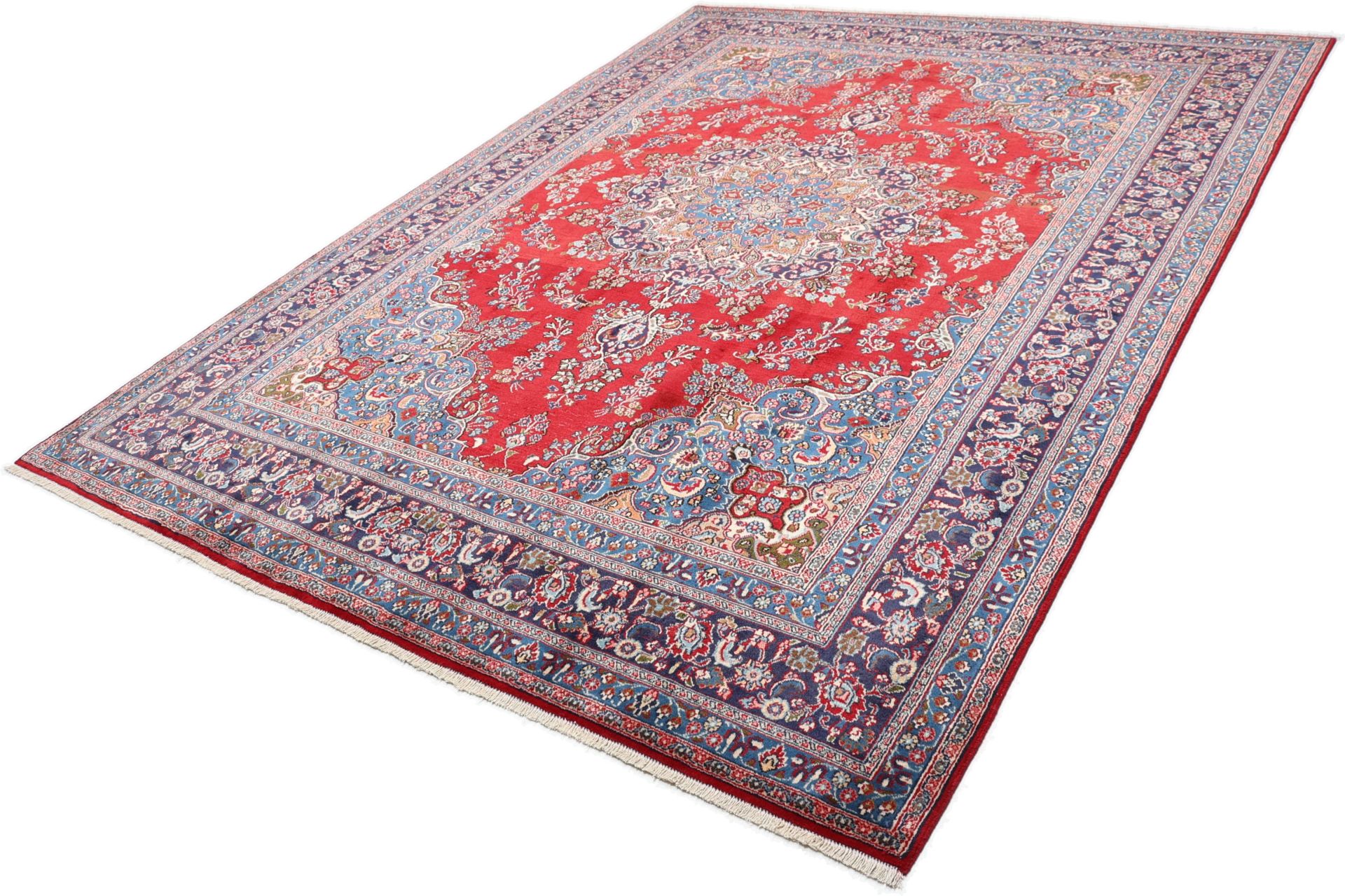 perserteppich-mashad-244-x-336-cm-schurwolle-handgeknupft-2 Handgeknüpfter Mashhad Perserteppich 244 × 336 cm