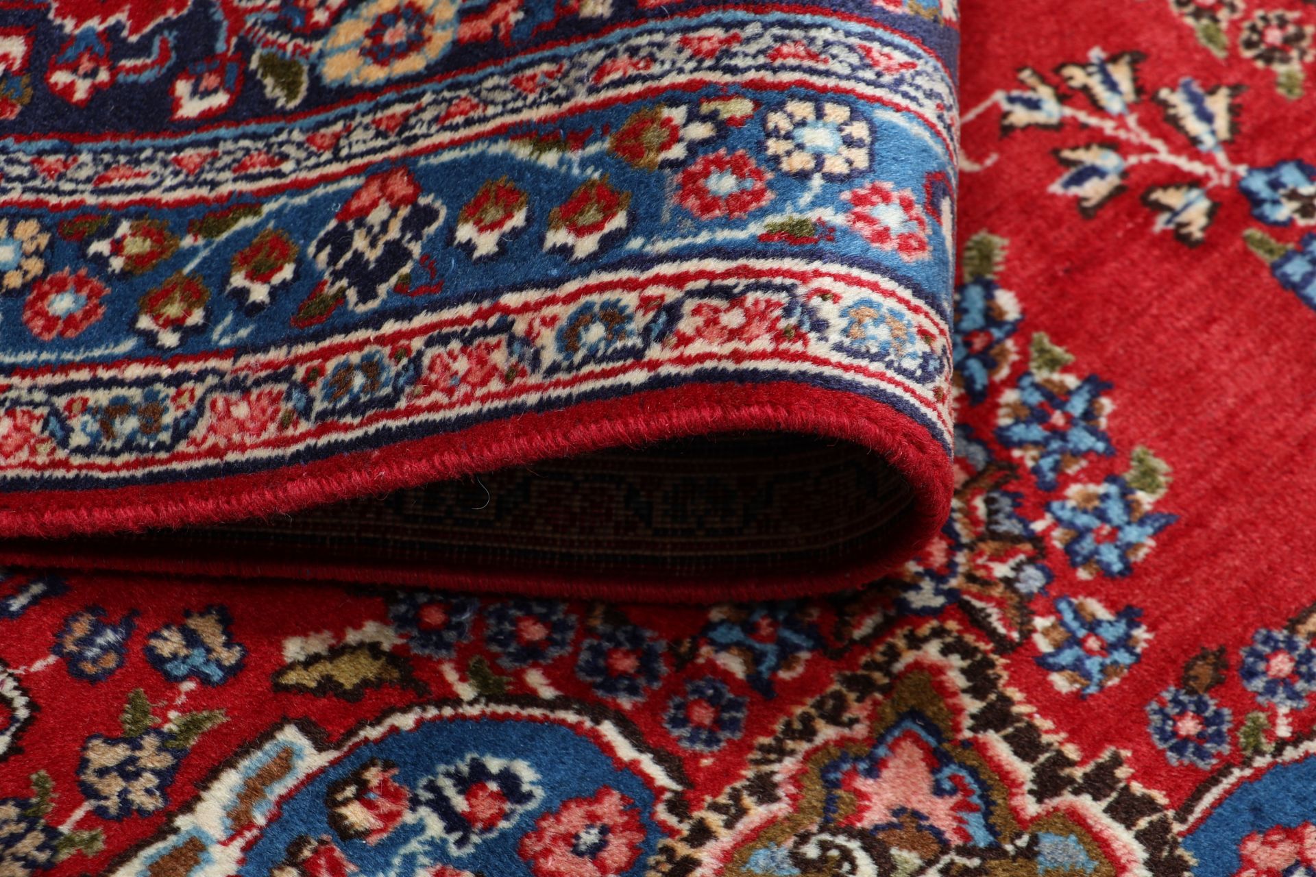 perserteppich-mashad-244-x-336-cm-schurwolle-handgeknupft-9 Handgeknüpfter Mashhad Perserteppich 244 × 336 cm
