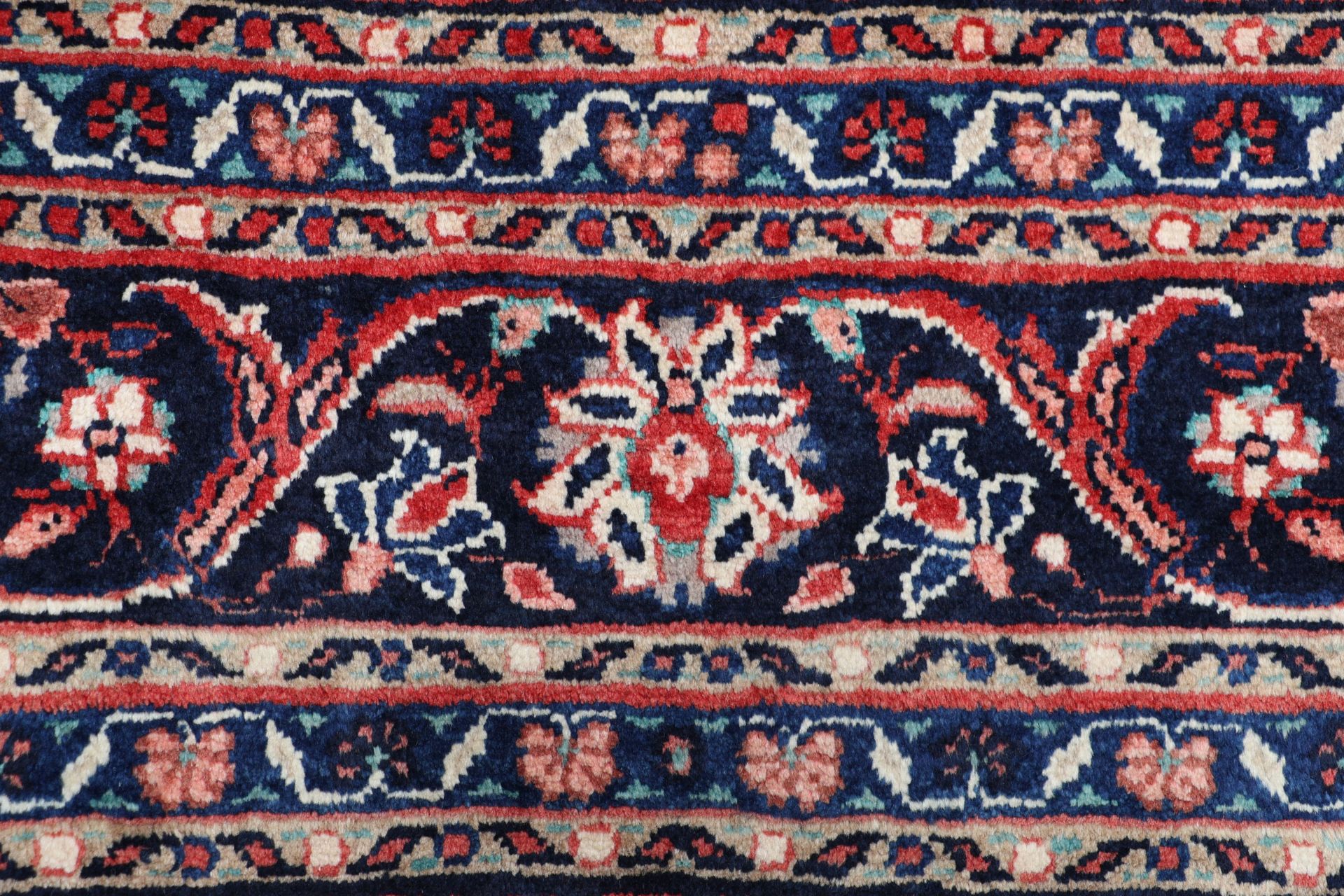 Handgeknüpfter Hamadan Perserteppich 225 × 347 cm