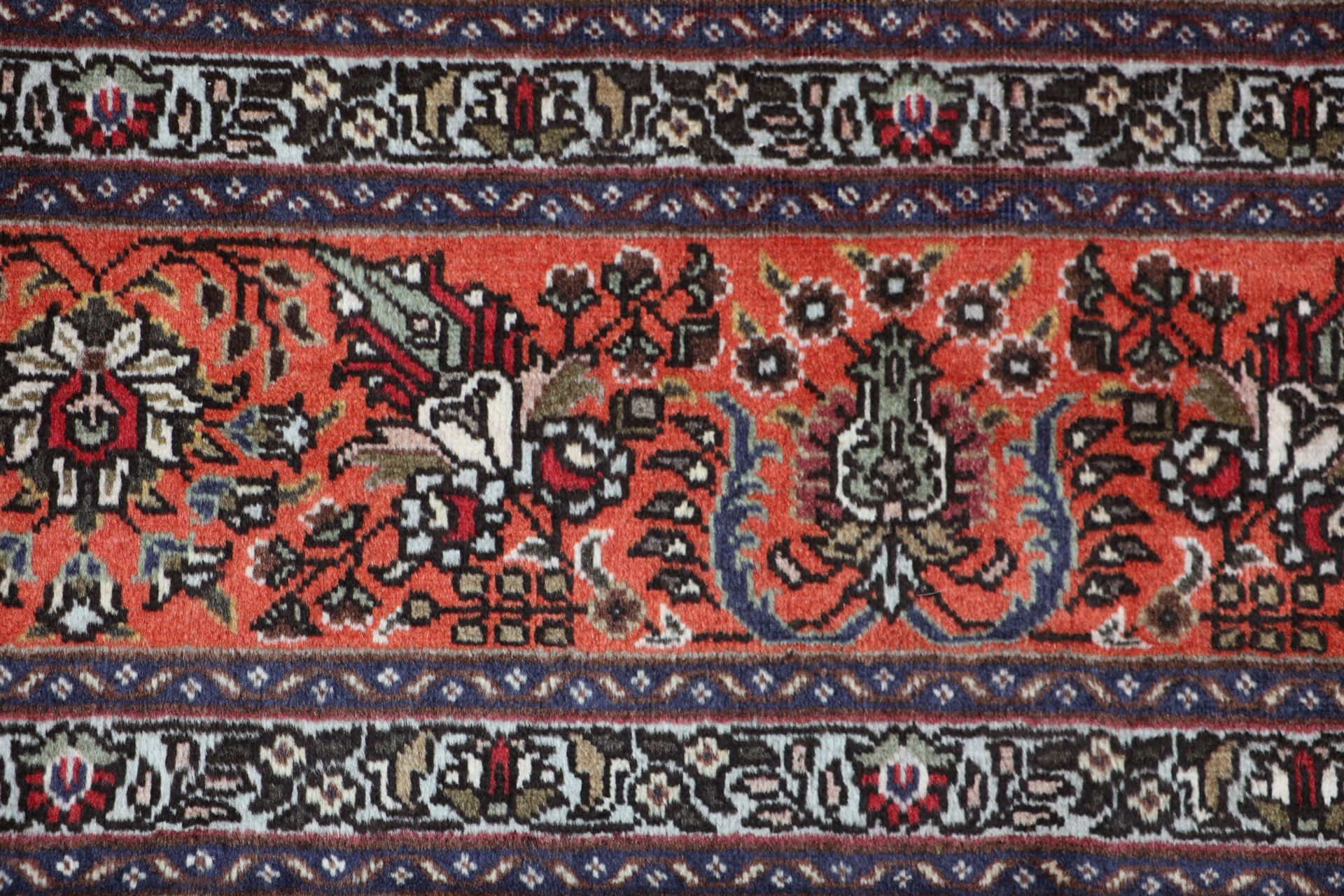 Handgeknüpfter Täbriz Perserteppich, 247 × 344 cm, Wolle