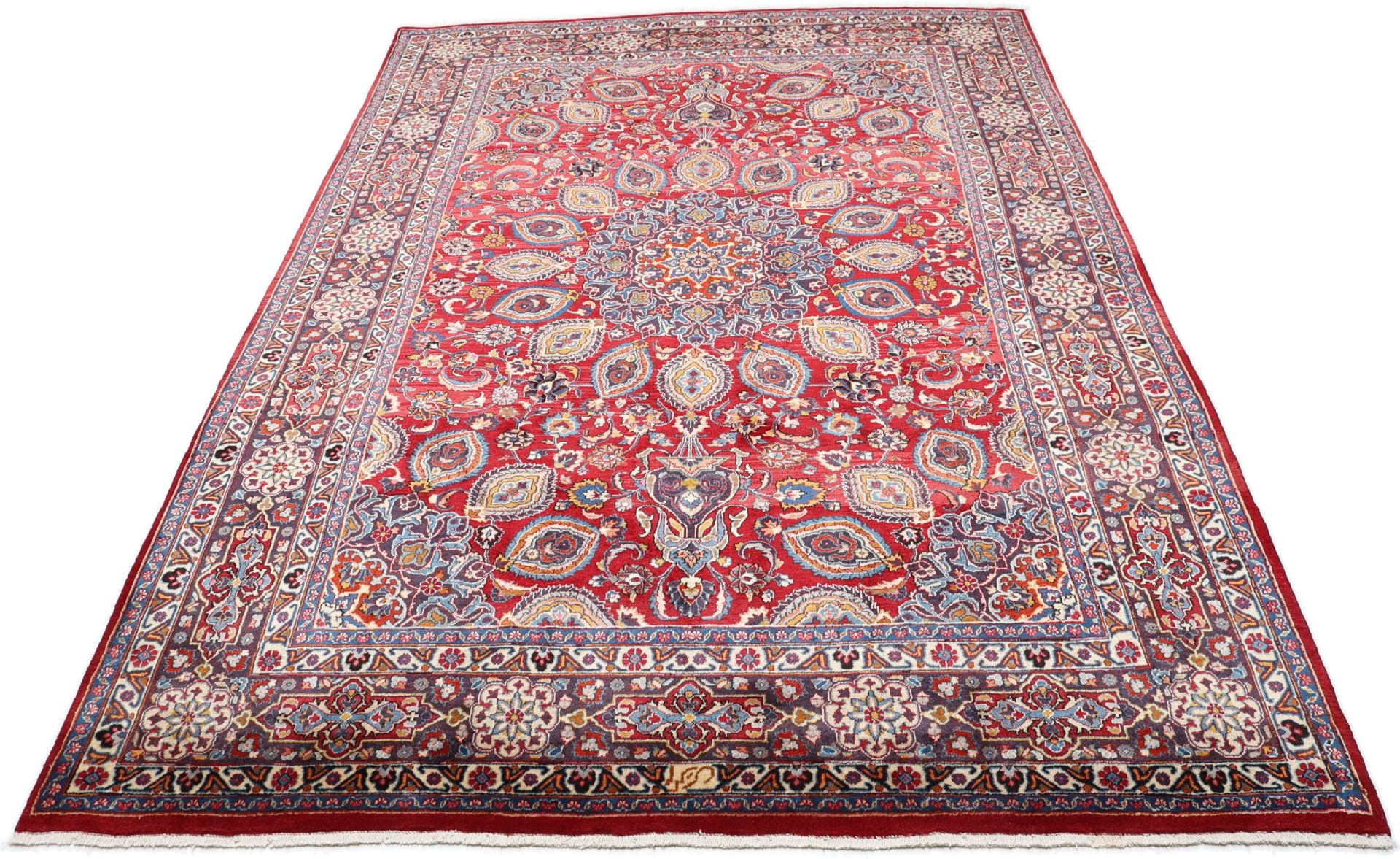 perserteppich-mashad-248-x-358-cm-schurwolle-handgeknupft-11 Mashhad Perserteppich aus Iran, 248 × 358 cm