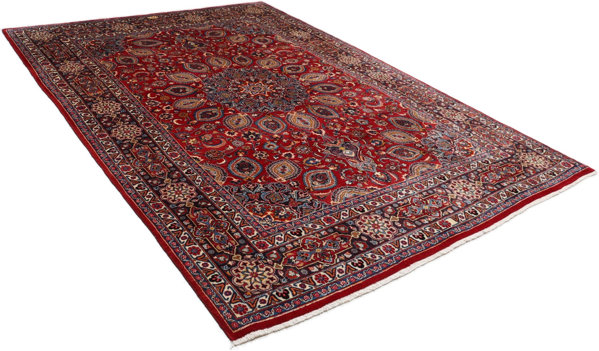 perserteppich-mashad-248-x-358-cm-schurwolle-handgeknupft-14 Mashhad Perserteppich aus Iran, 248 × 358 cm