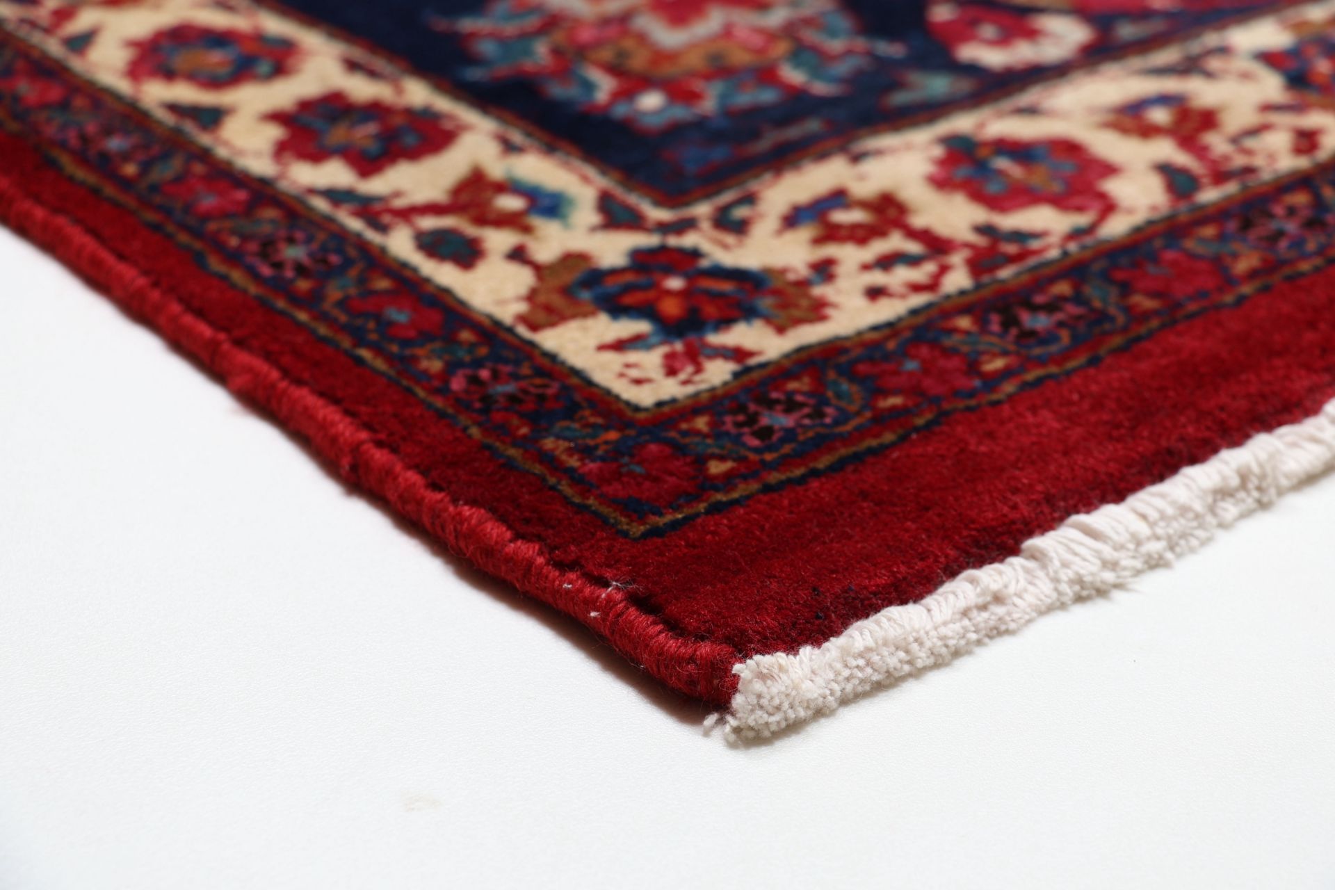 Mashhad Perserteppich aus Iran, 243 × 350 cm