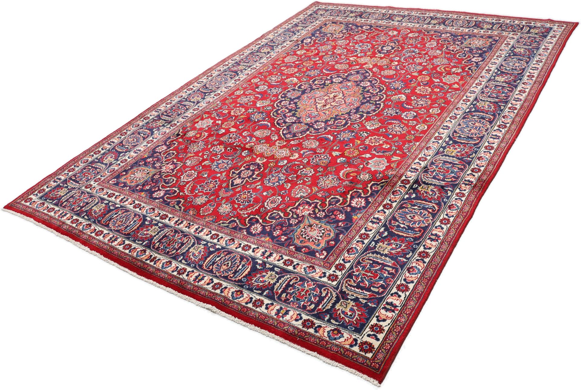 Handgeknüpfter Mashhad Perserteppich 237 × 344 cm