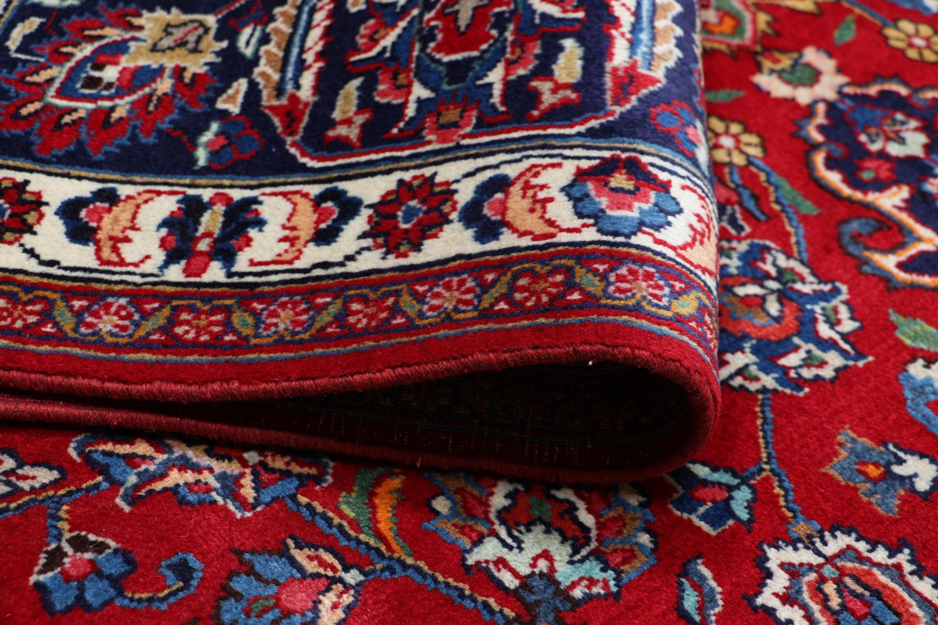 Handgeknüpfter Mashhad Perserteppich 237 × 344 cm