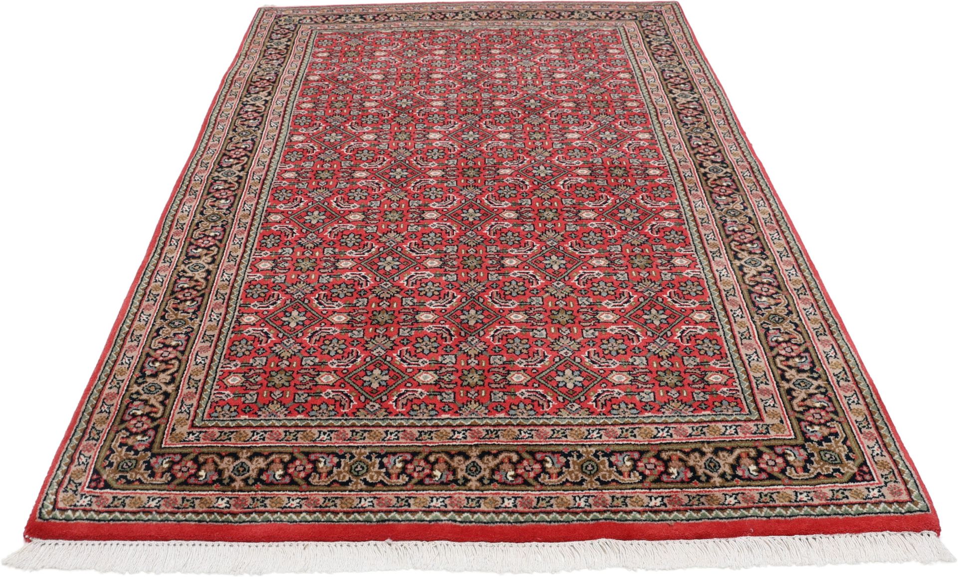 Handgeknüpfter Bijar Orientteppich, 121 × 181 cm, Wolle