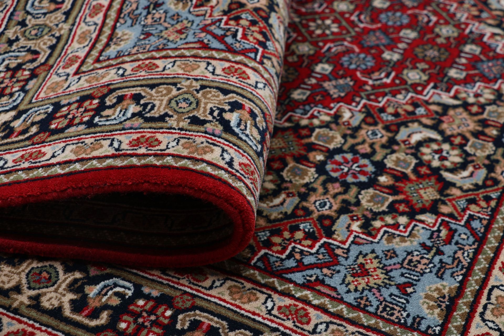 Bijar Orientteppich aus Indien, 142 × 204 cm