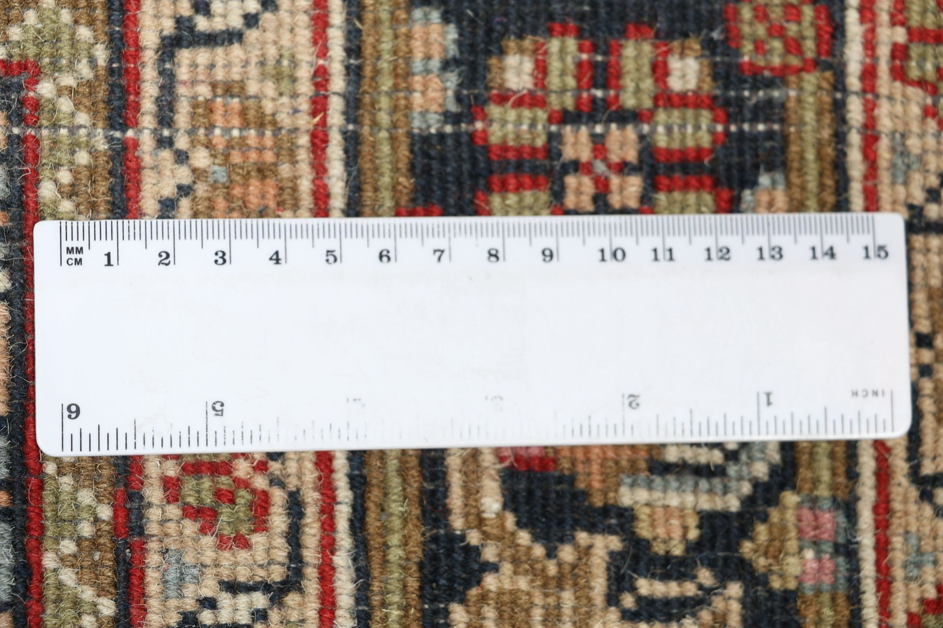 Bijar Orientteppich aus Indien, 142 × 204 cm