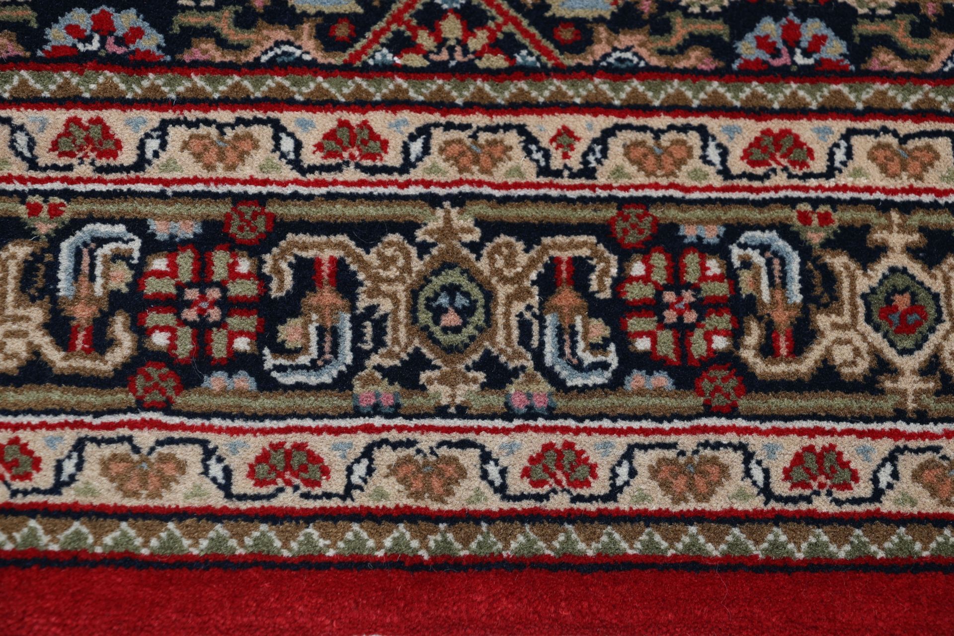 Bijar Orientteppich aus Indien, 142 × 204 cm