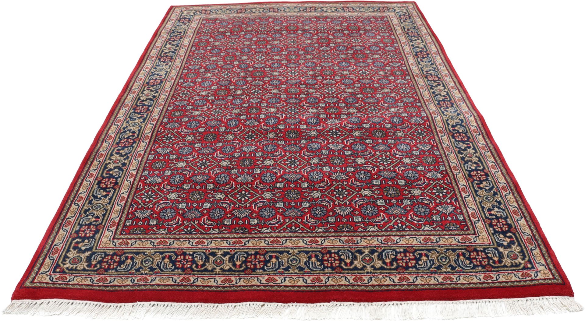 Handgeknüpfter Bijar Orientteppich, 143 × 203 cm, Wolle