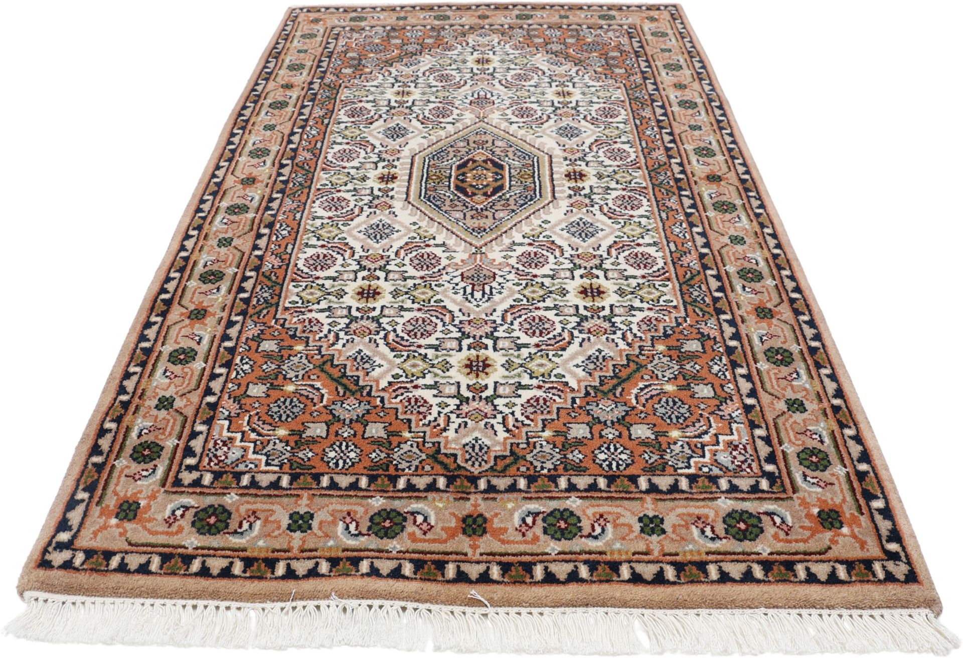 Bijar Orientteppich aus Indien, 91 × 161 cm