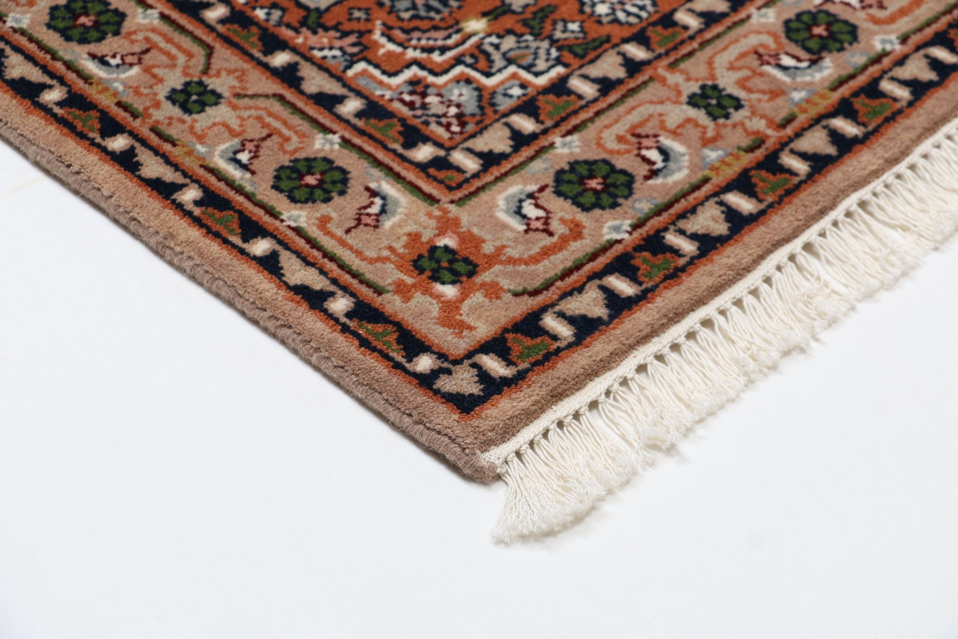 Bijar Orientteppich aus Indien, 91 × 161 cm