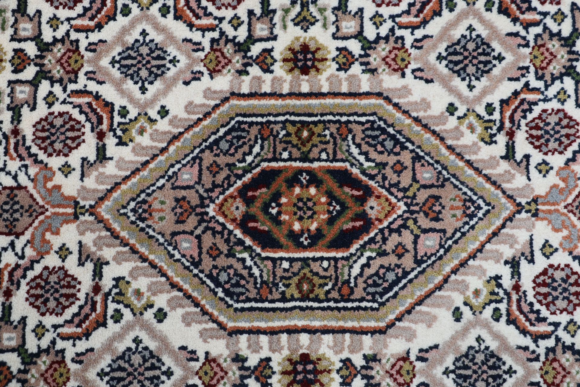 Bijar Orientteppich aus Indien, 91 × 161 cm