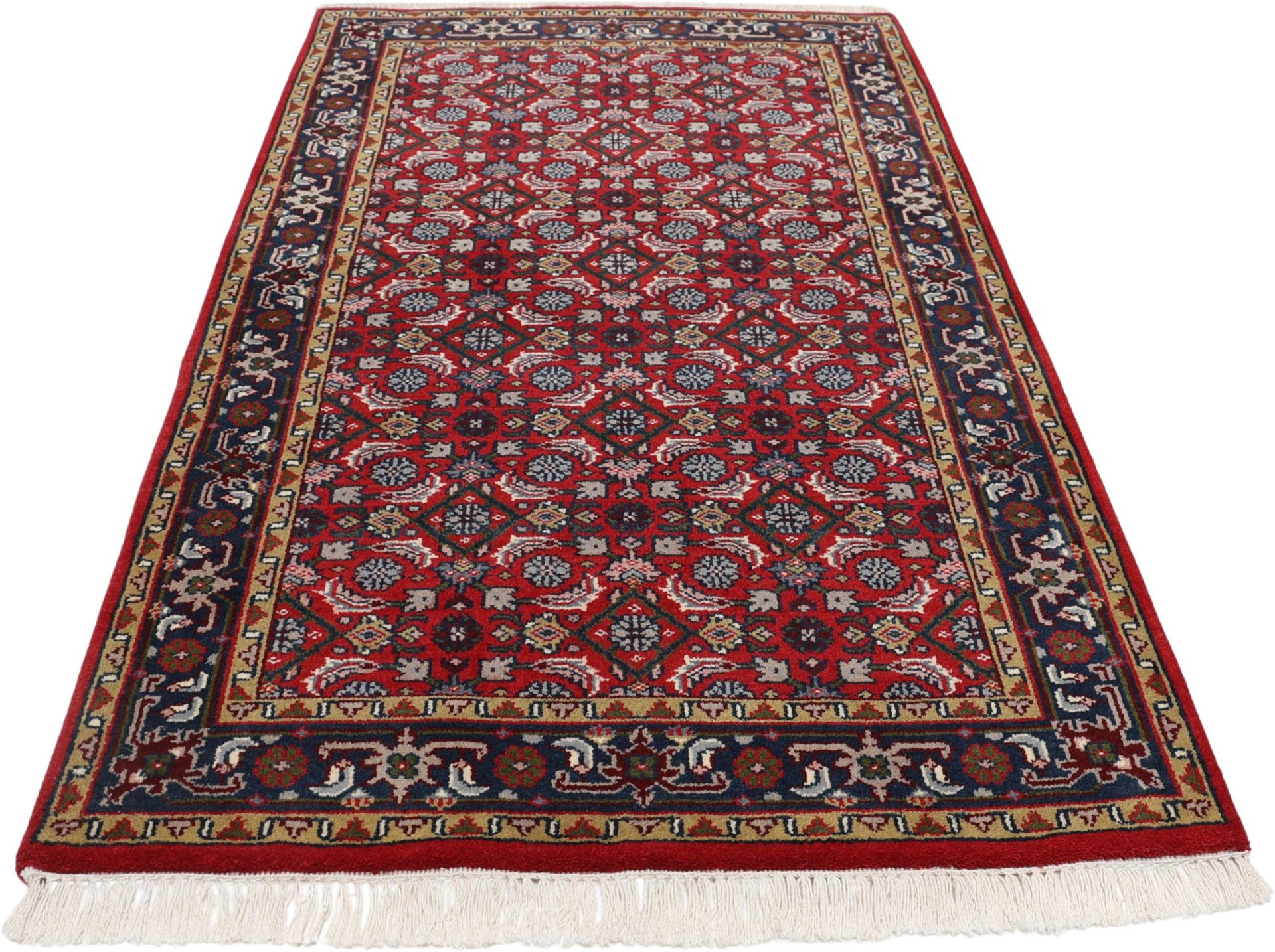 Bijar Orientteppich aus Indien, 92 × 161 cm