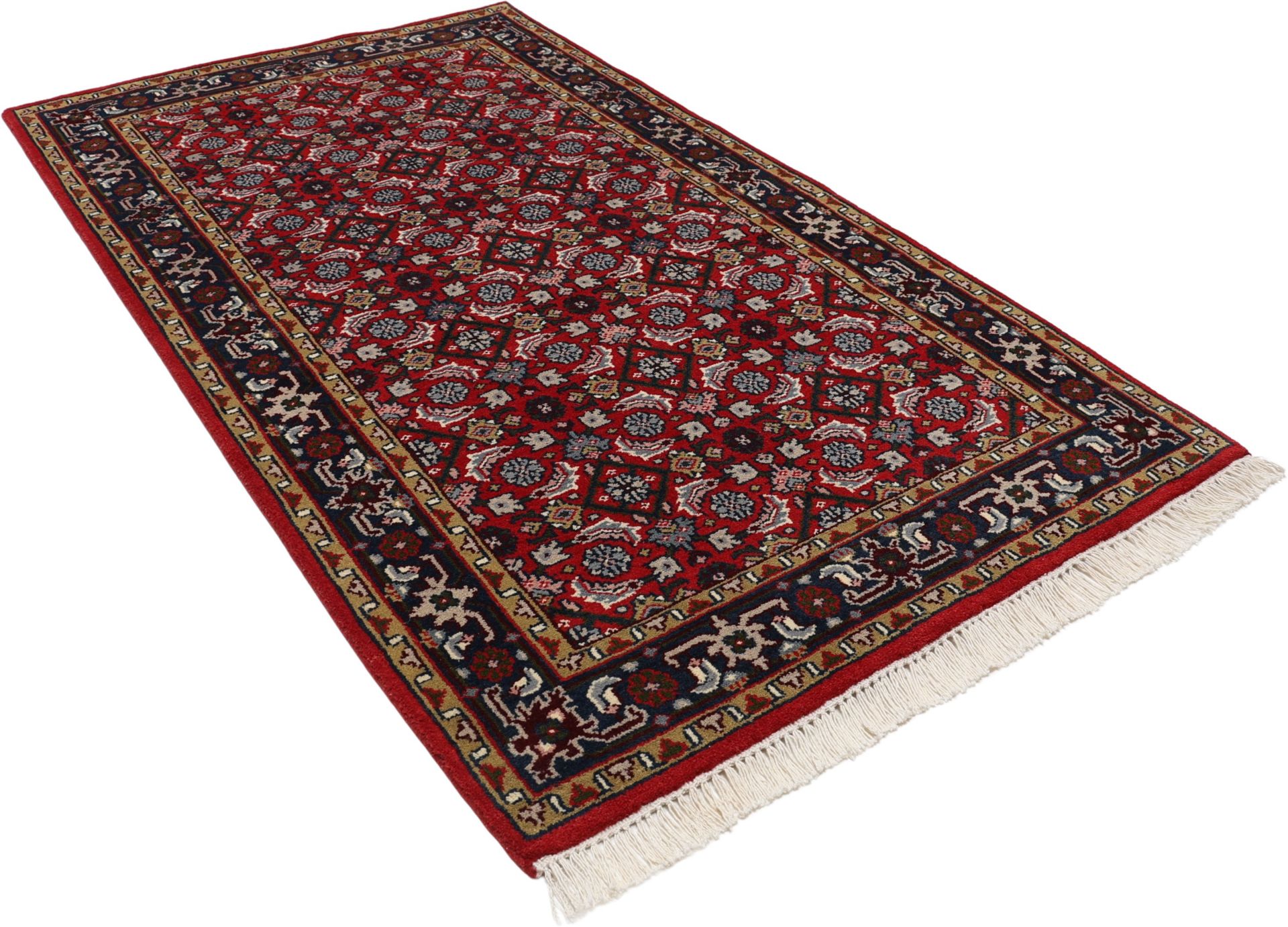 Bijar Orientteppich aus Indien, 92 × 161 cm