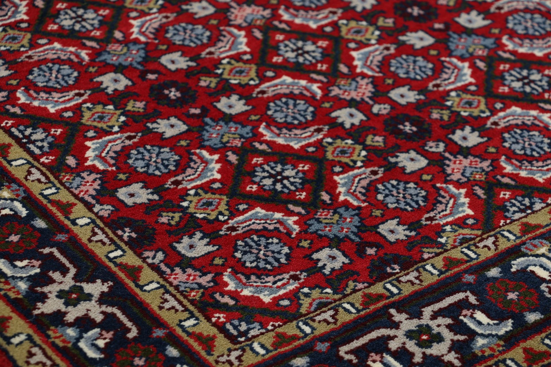 Bijar Orientteppich aus Indien, 92 × 161 cm