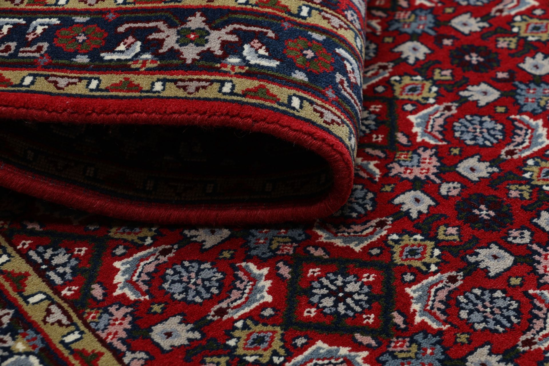 Bijar Orientteppich aus Indien, 92 × 161 cm