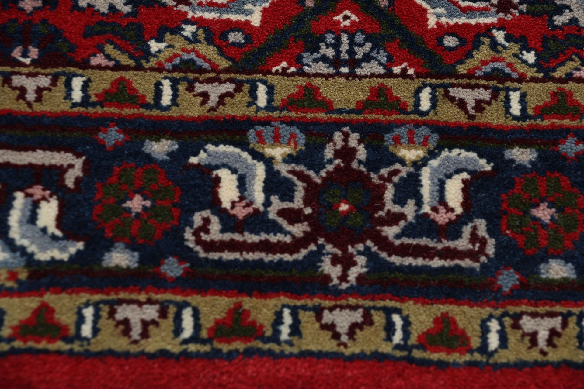 Bijar Orientteppich aus Indien, 92 × 161 cm