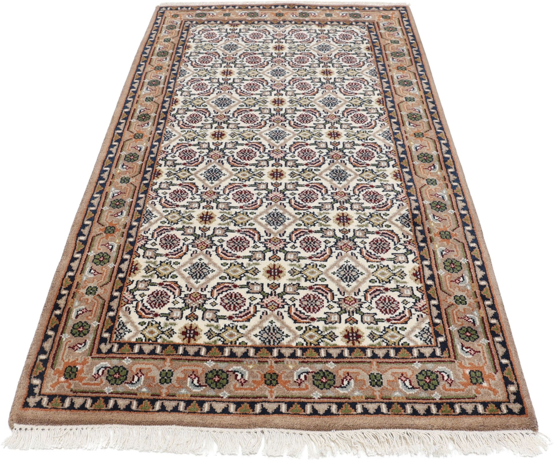 Bijar Orientteppich 89 × 162 cm aus Wolle, handgeknüpft