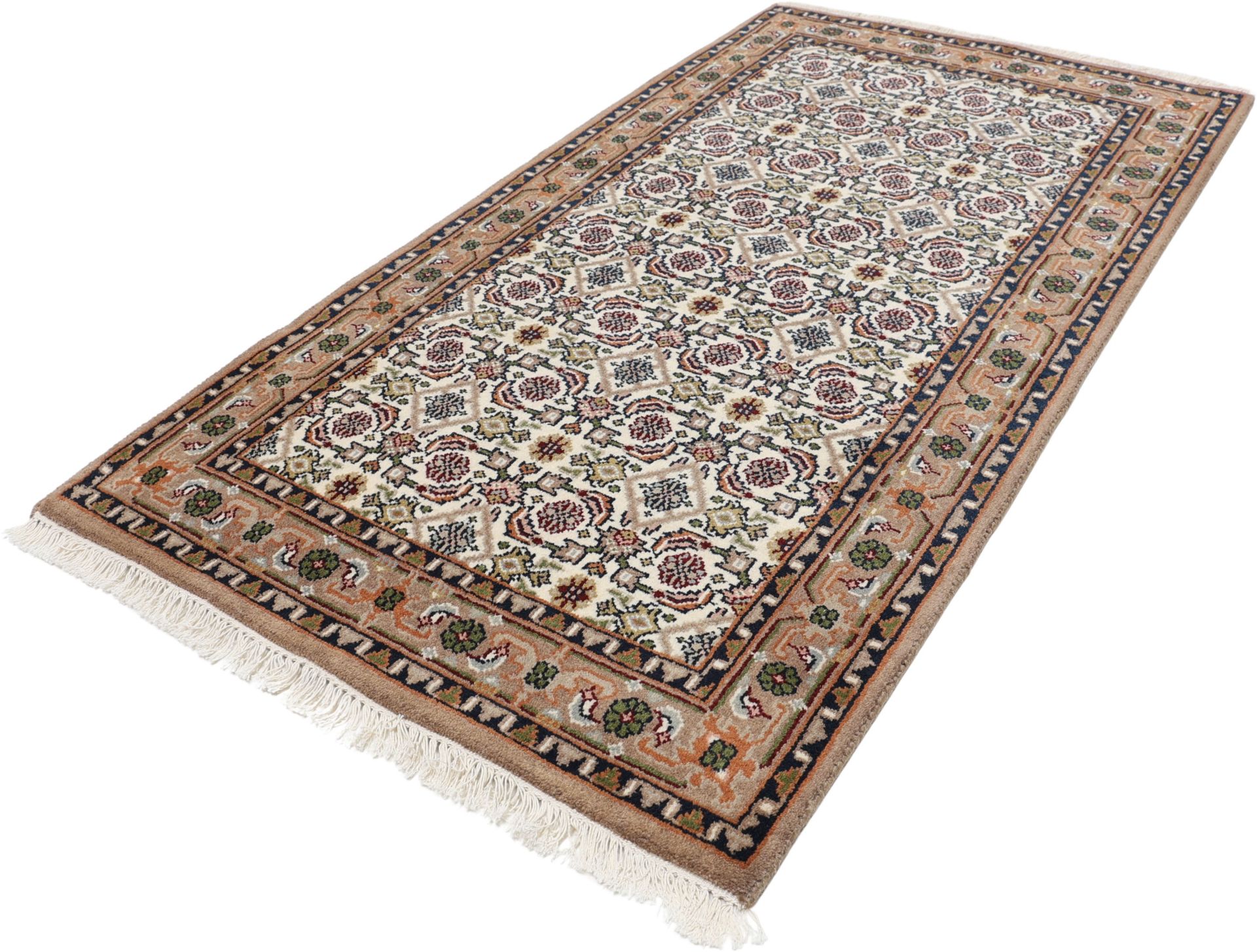 Bijar Orientteppich 89 × 162 cm aus Wolle, handgeknüpft