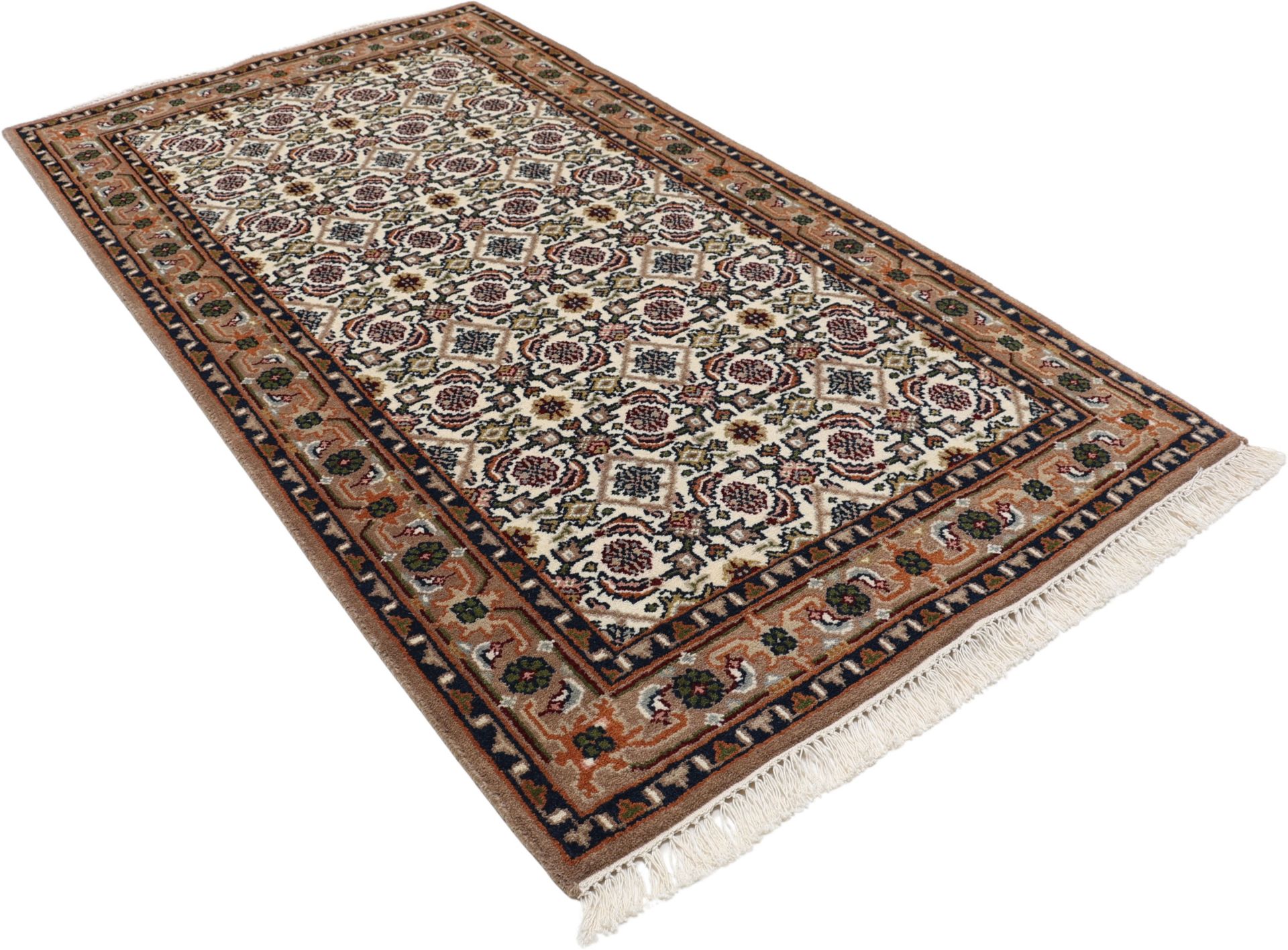 Bijar Orientteppich 89 × 162 cm aus Wolle, handgeknüpft