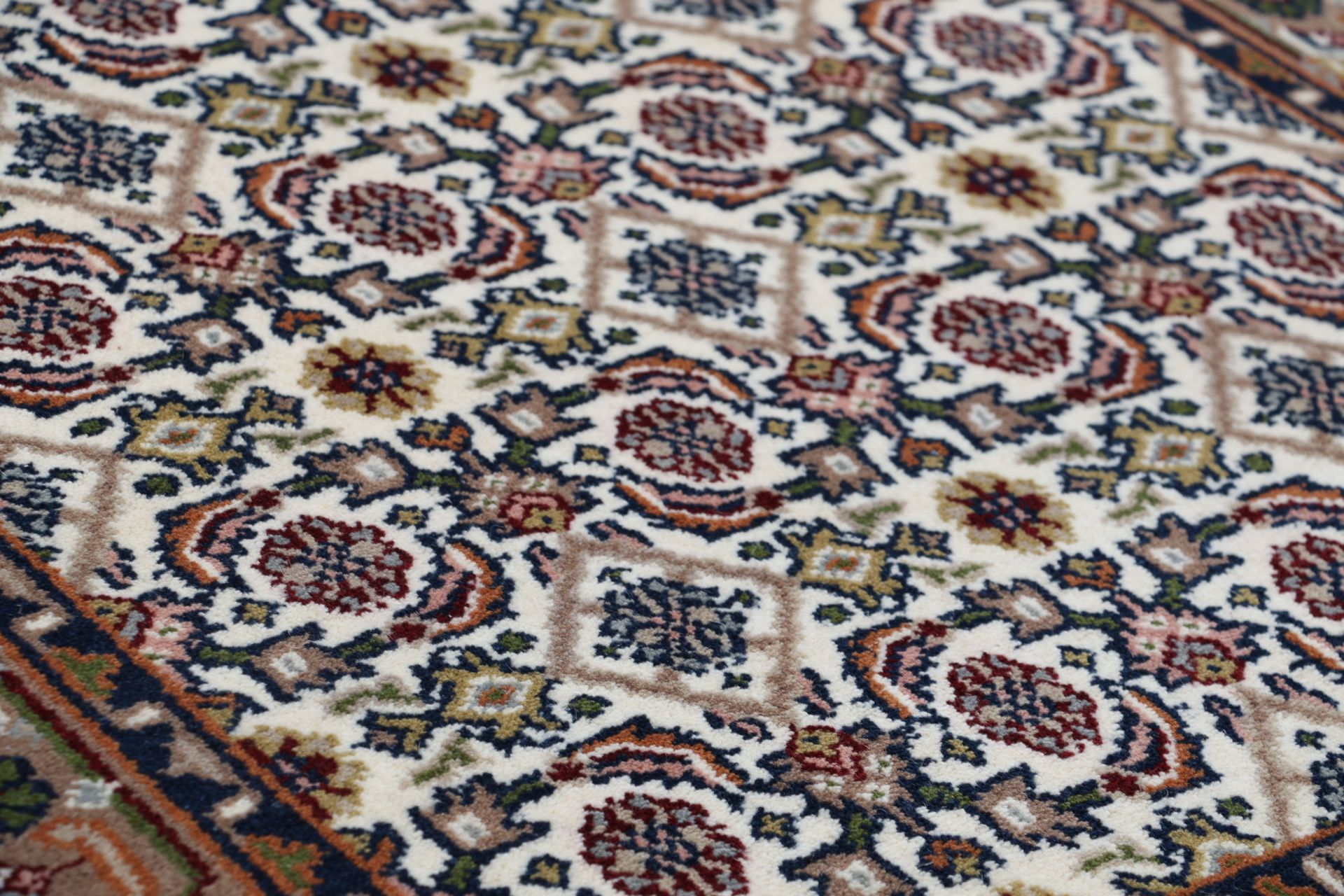 Bijar Orientteppich 89 × 162 cm aus Wolle, handgeknüpft
