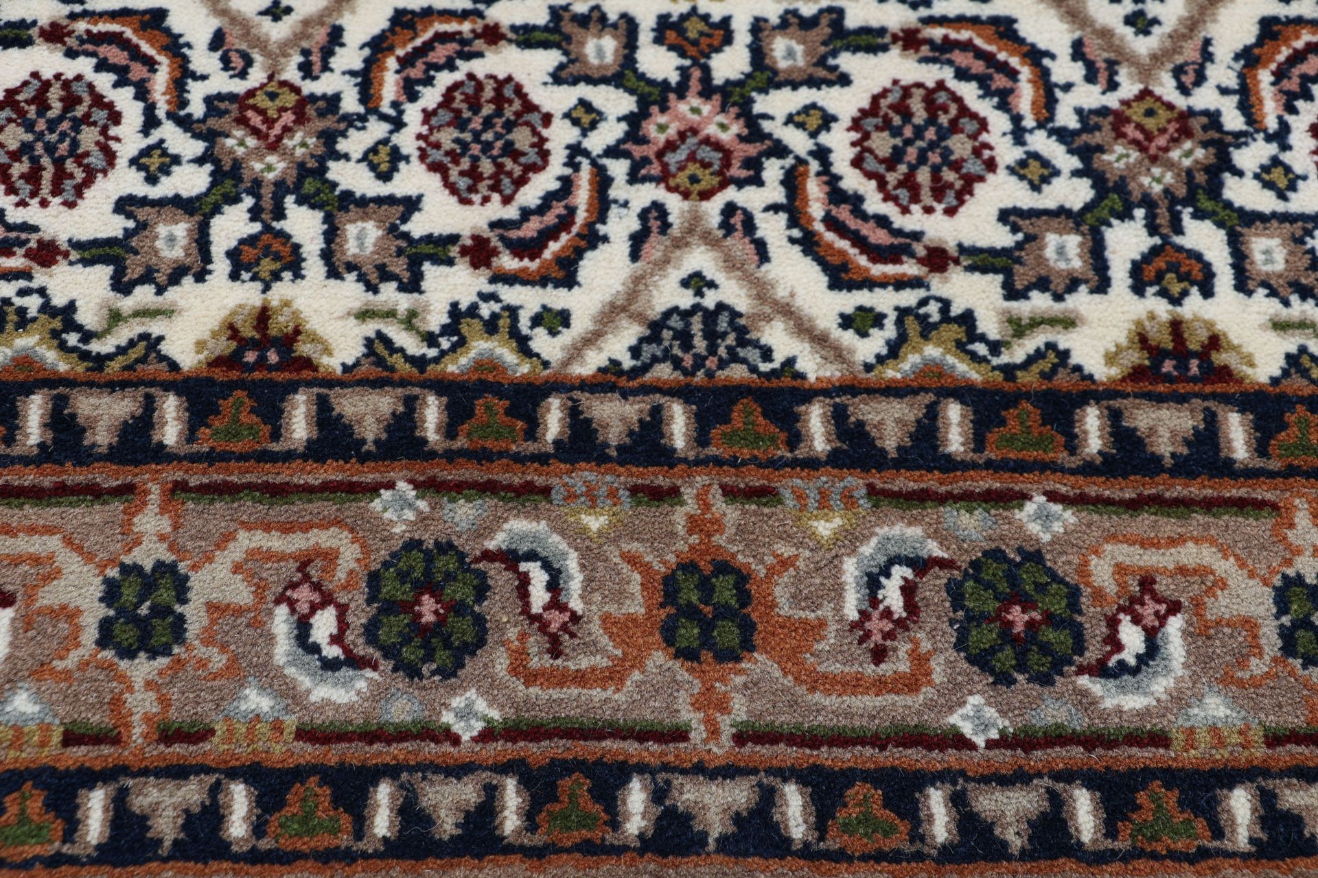 Bijar Orientteppich 89 × 162 cm aus Wolle, handgeknüpft