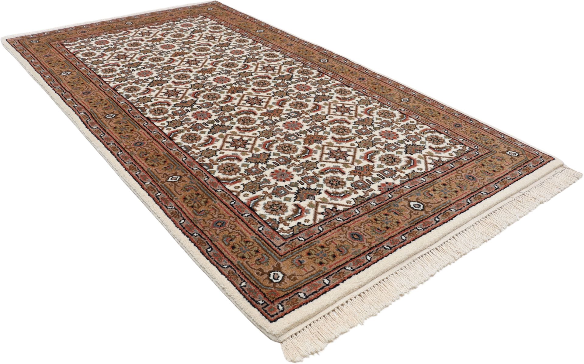 Bijar Orientteppich aus Indien, 91 × 163 cm