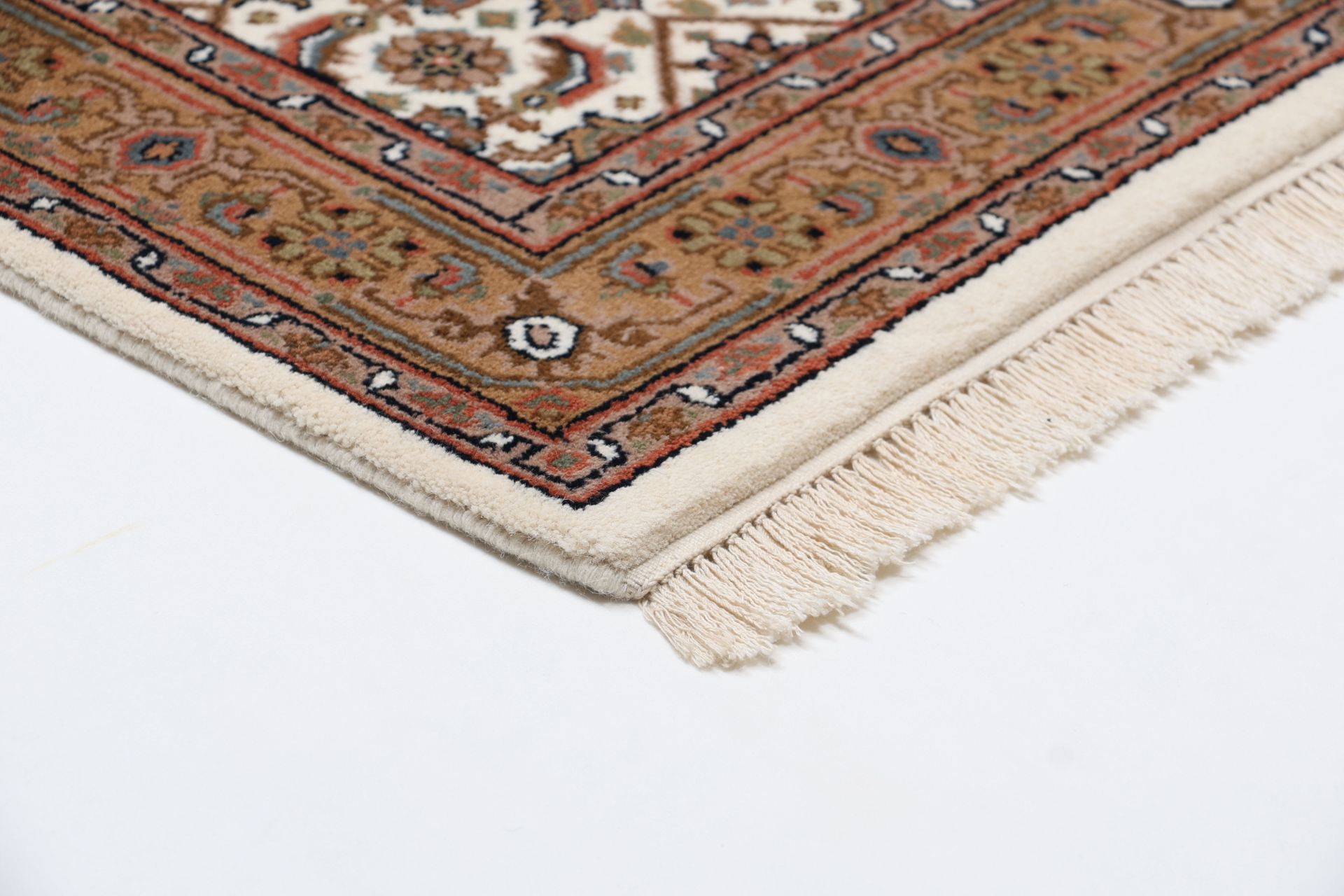 Bijar Orientteppich aus Indien, 91 × 163 cm
