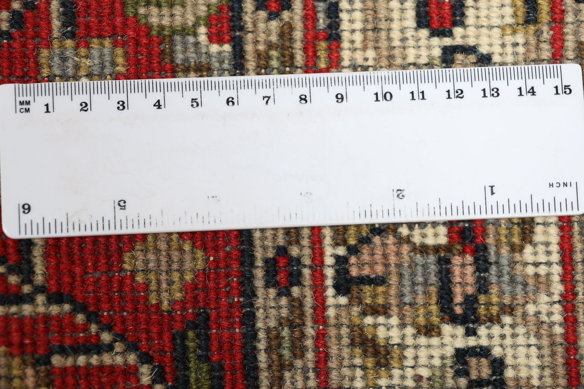 Bijar Orientteppich aus Indien, 74 × 141 cm
