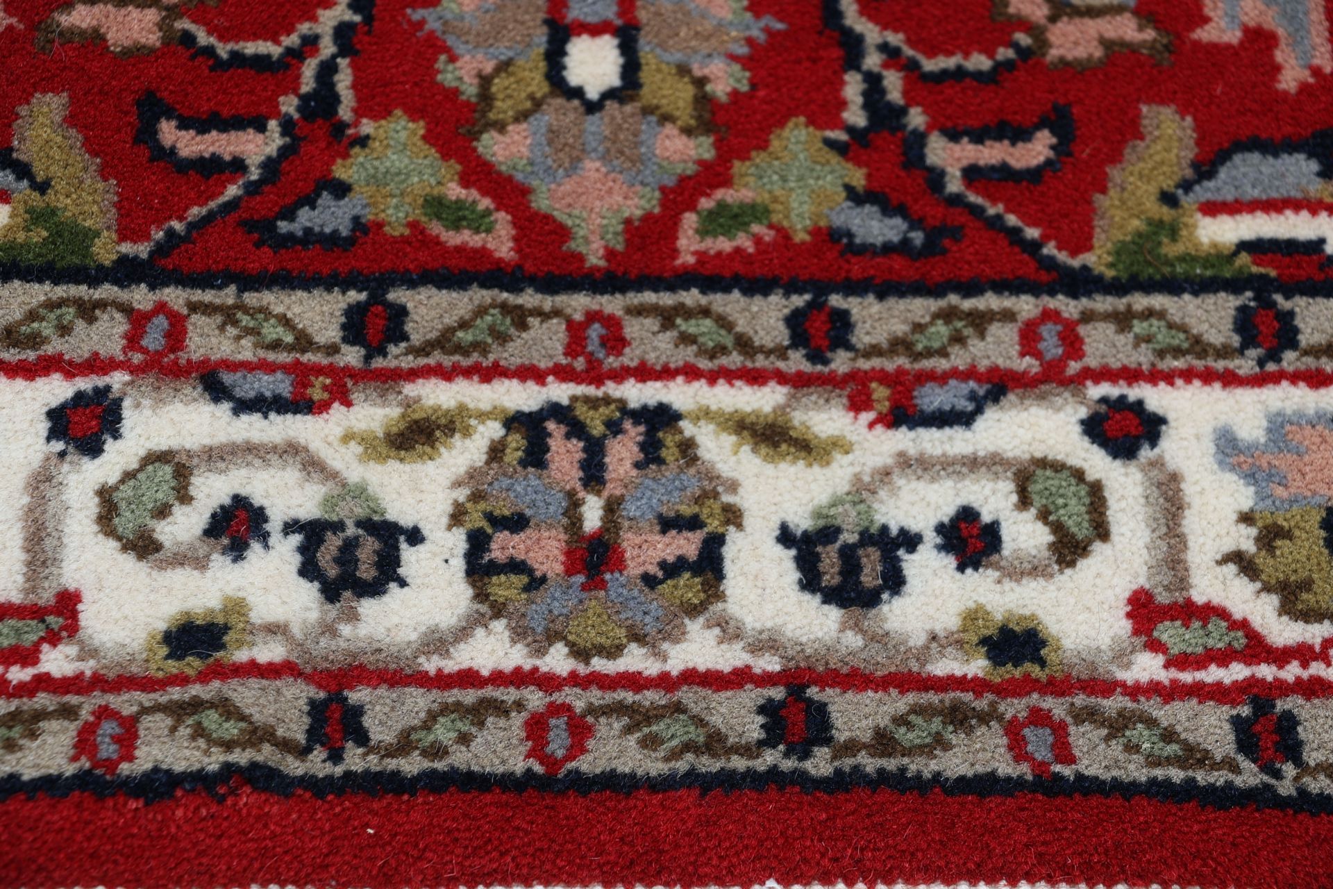 Bijar Orientteppich aus Indien, 74 × 141 cm