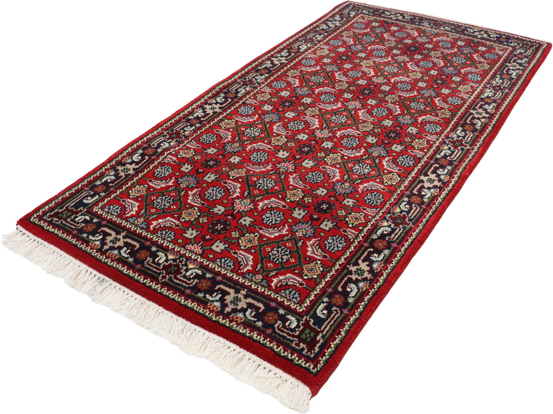 Bijar Orientteppich 73 × 143 cm aus Wolle, handgeknüpft