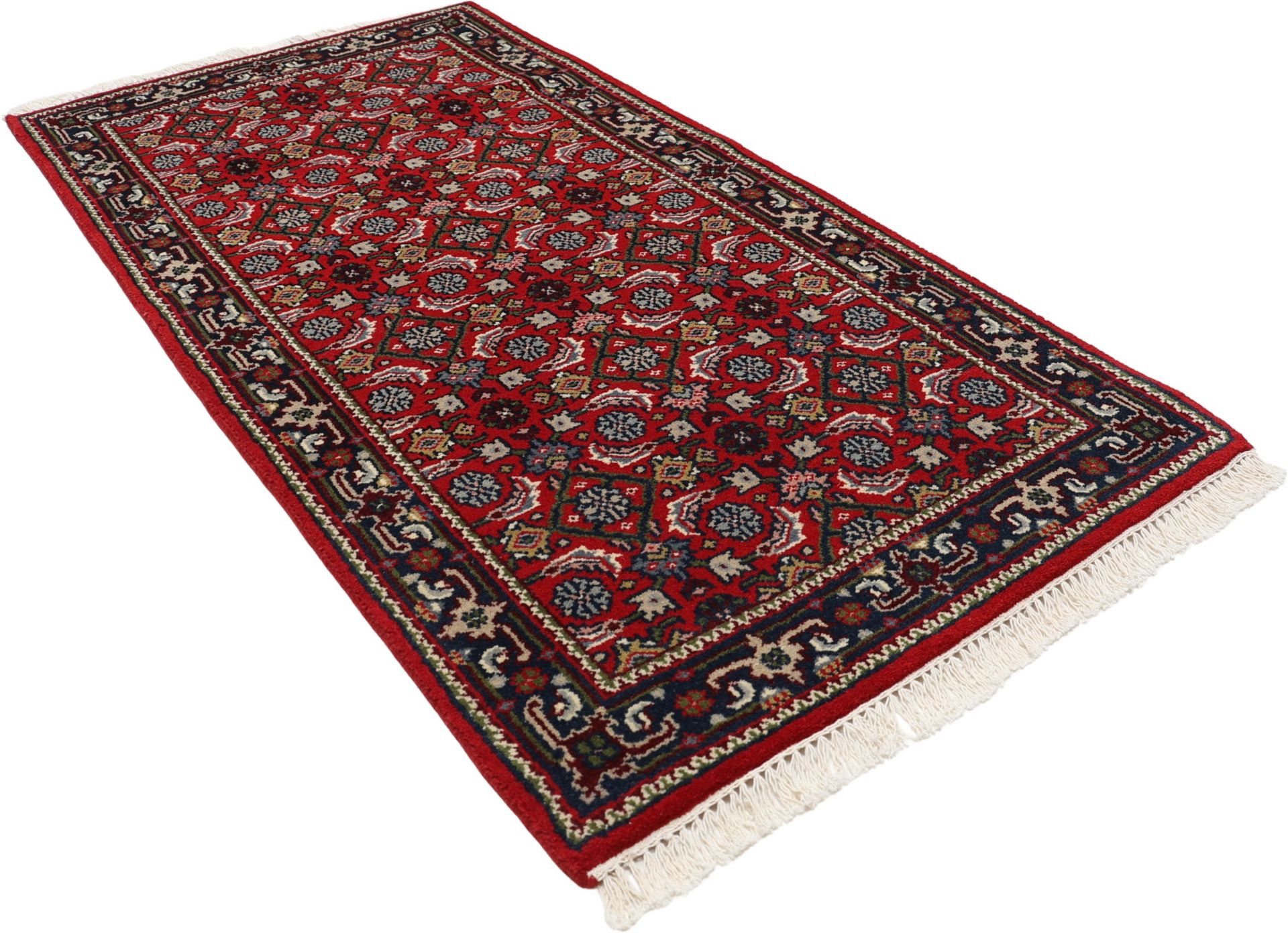 Bijar Orientteppich 73 × 143 cm aus Wolle, handgeknüpft