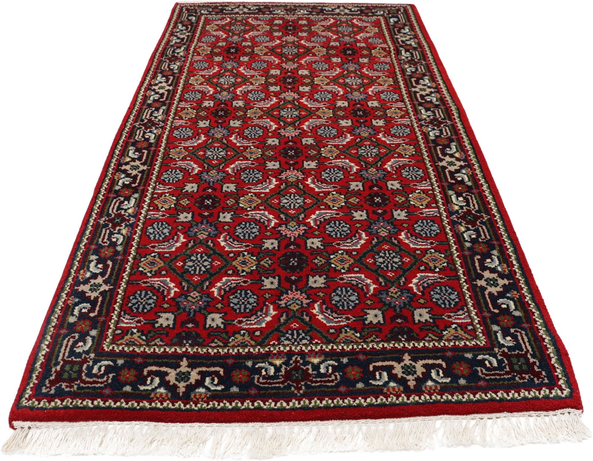 Bijar Orientteppich 73 × 143 cm aus Wolle, handgeknüpft