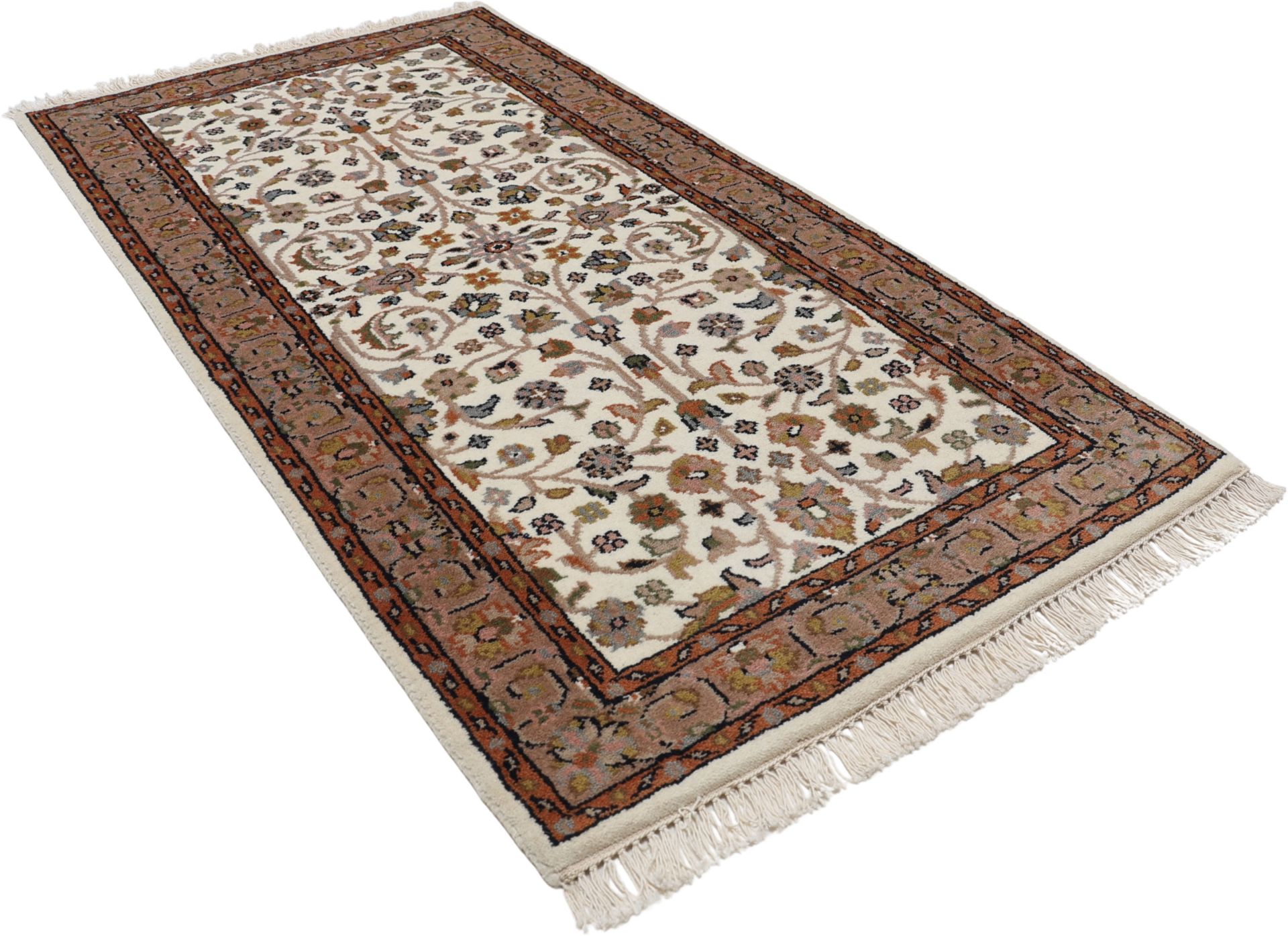 Handgeknüpfter Bijar Orientteppich 72 × 139 cm