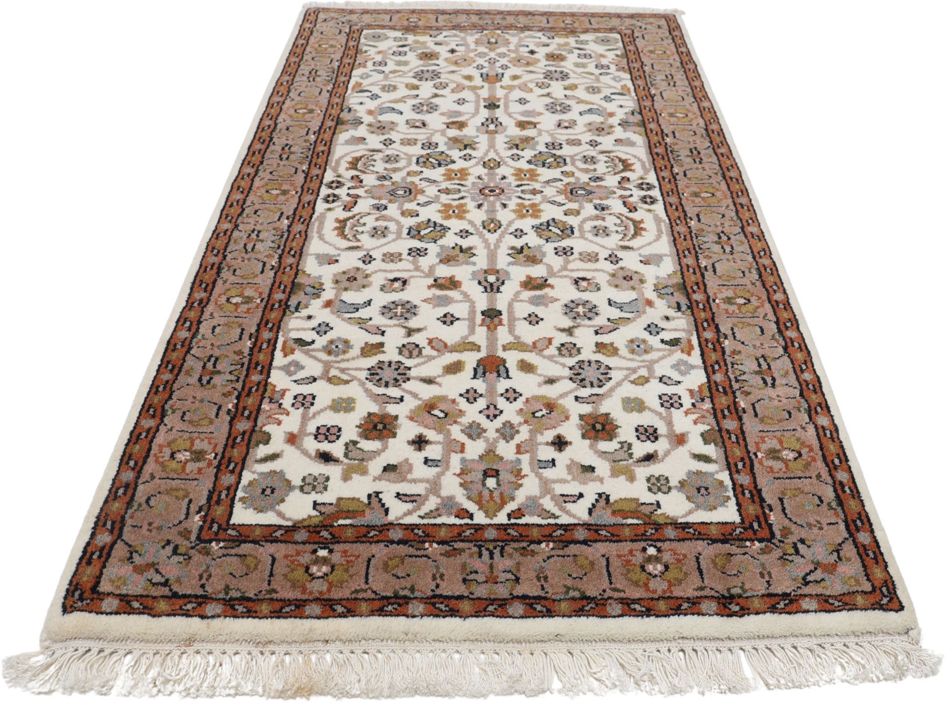Bijar Orientteppich 72 × 140 cm aus Wolle, handgeknüpft