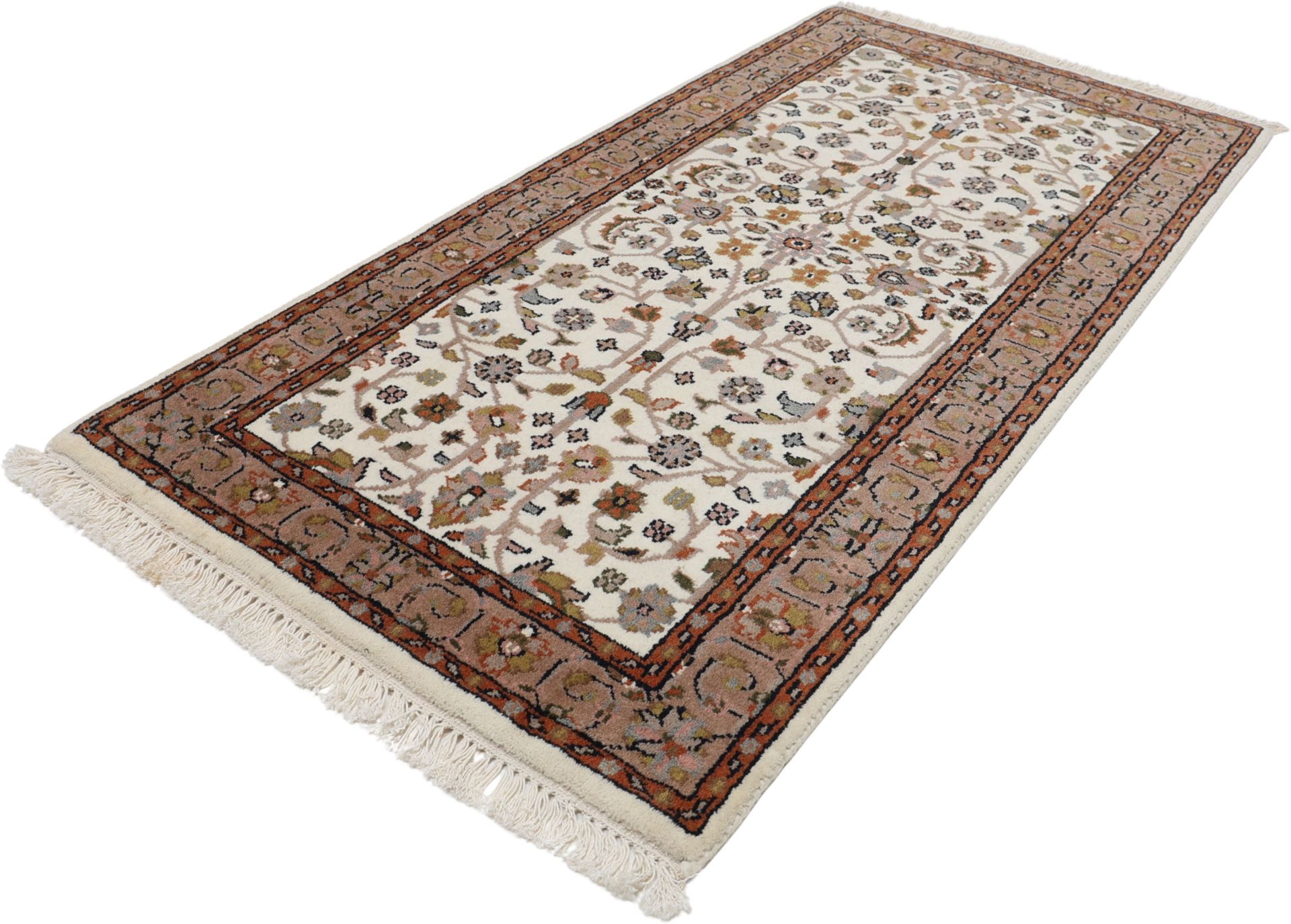 Bijar Orientteppich 72 × 140 cm aus Wolle, handgeknüpft