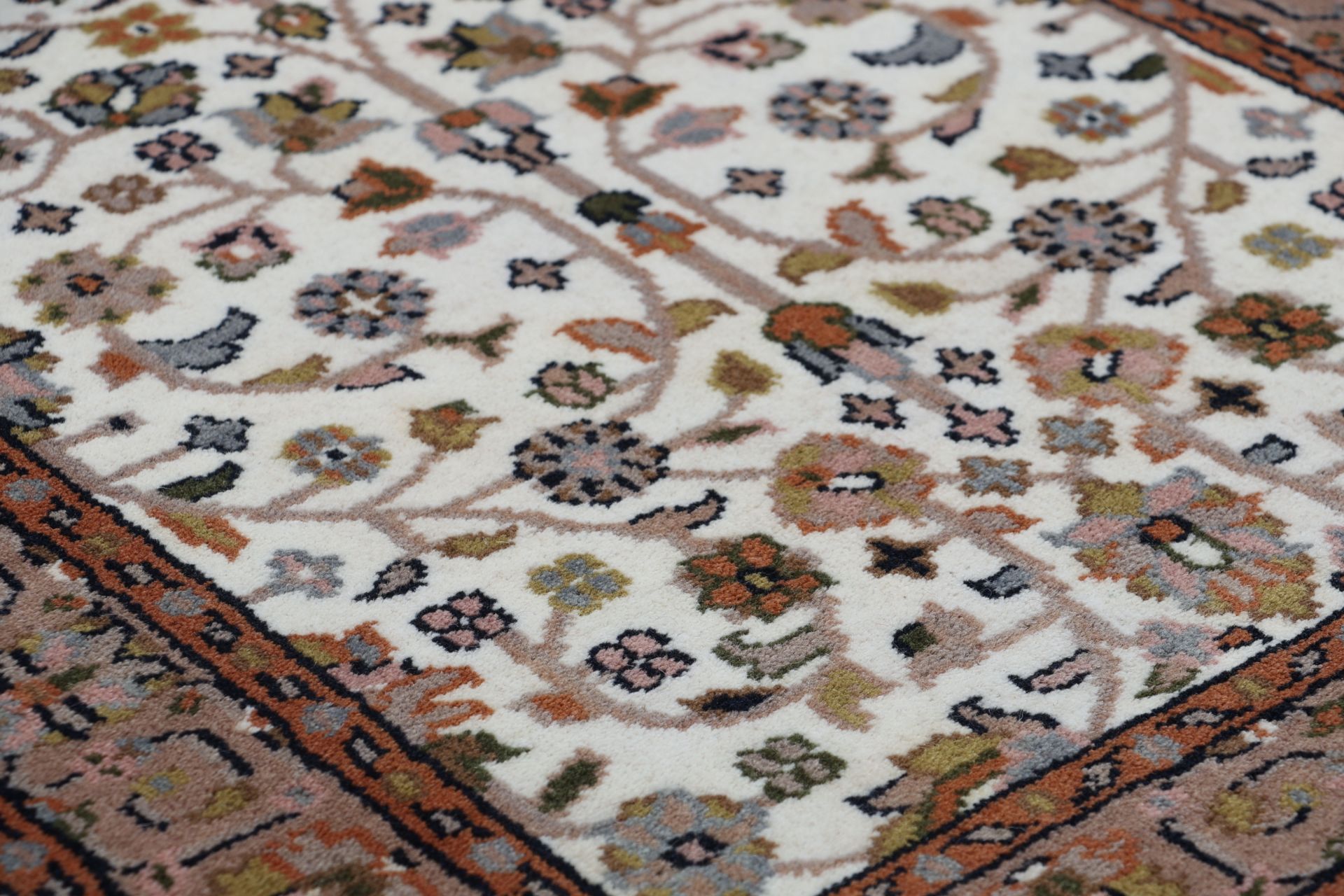 Bijar Orientteppich 72 × 140 cm aus Wolle, handgeknüpft