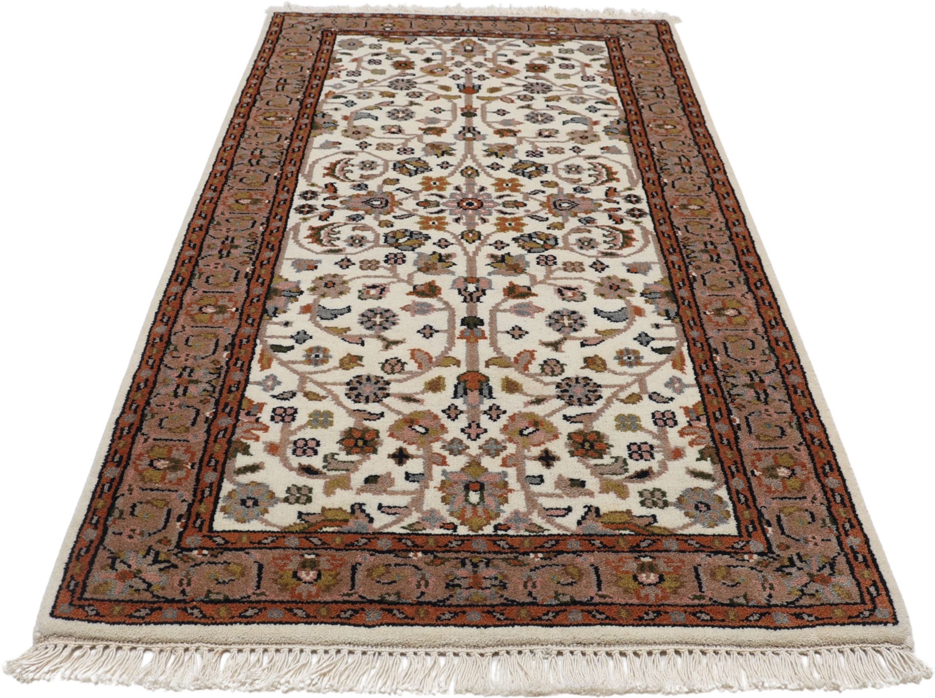 Bijar Orientteppich 72 × 140 cm aus Wolle, handgeknüpft