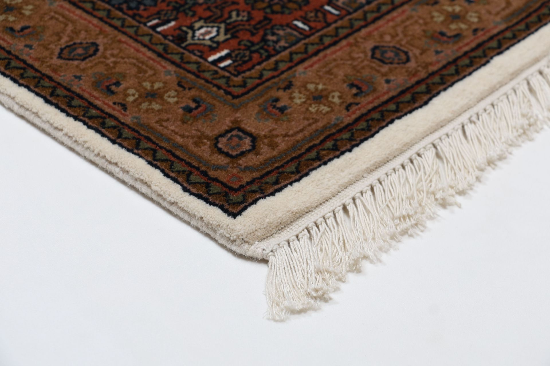 Bijar Orientteppich 80 × 200 cm aus Wolle, handgeknüpft